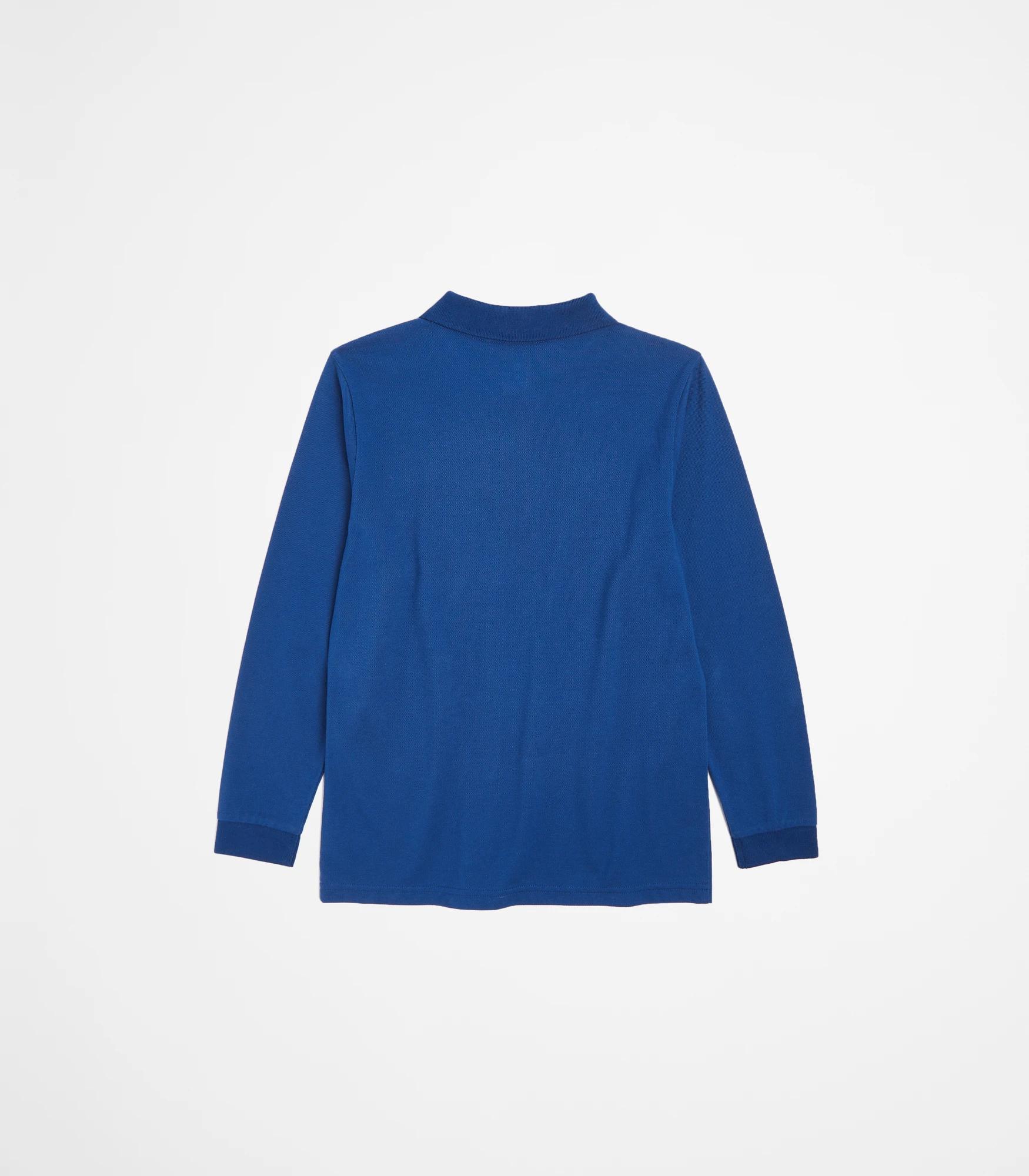 3 Target School Polo Long Sleeve Top ROYAL BLUE, 3 of 3