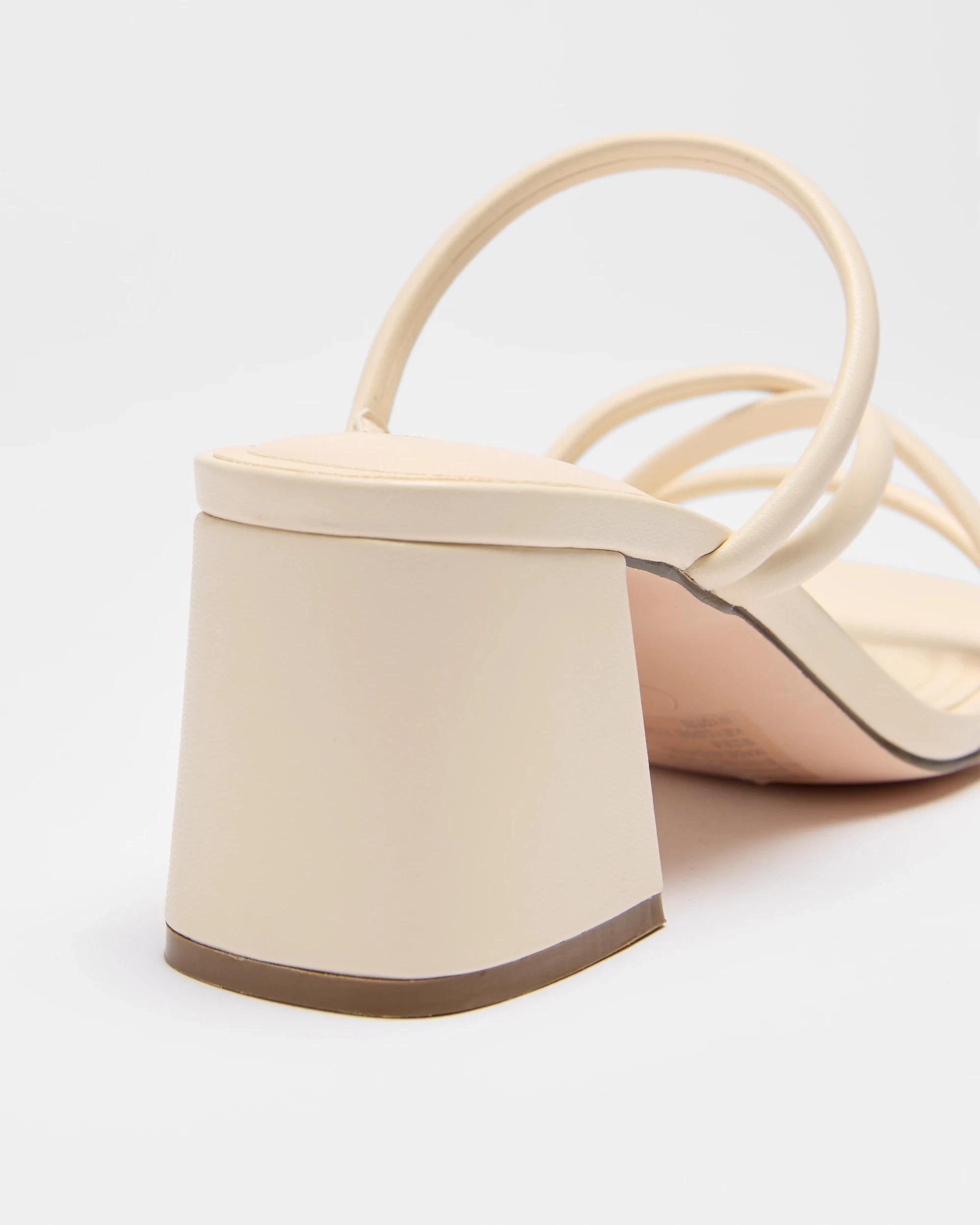 2 Target Woman Womens Strappy Mid Block Heel - Manny IVORY, 2 of 3