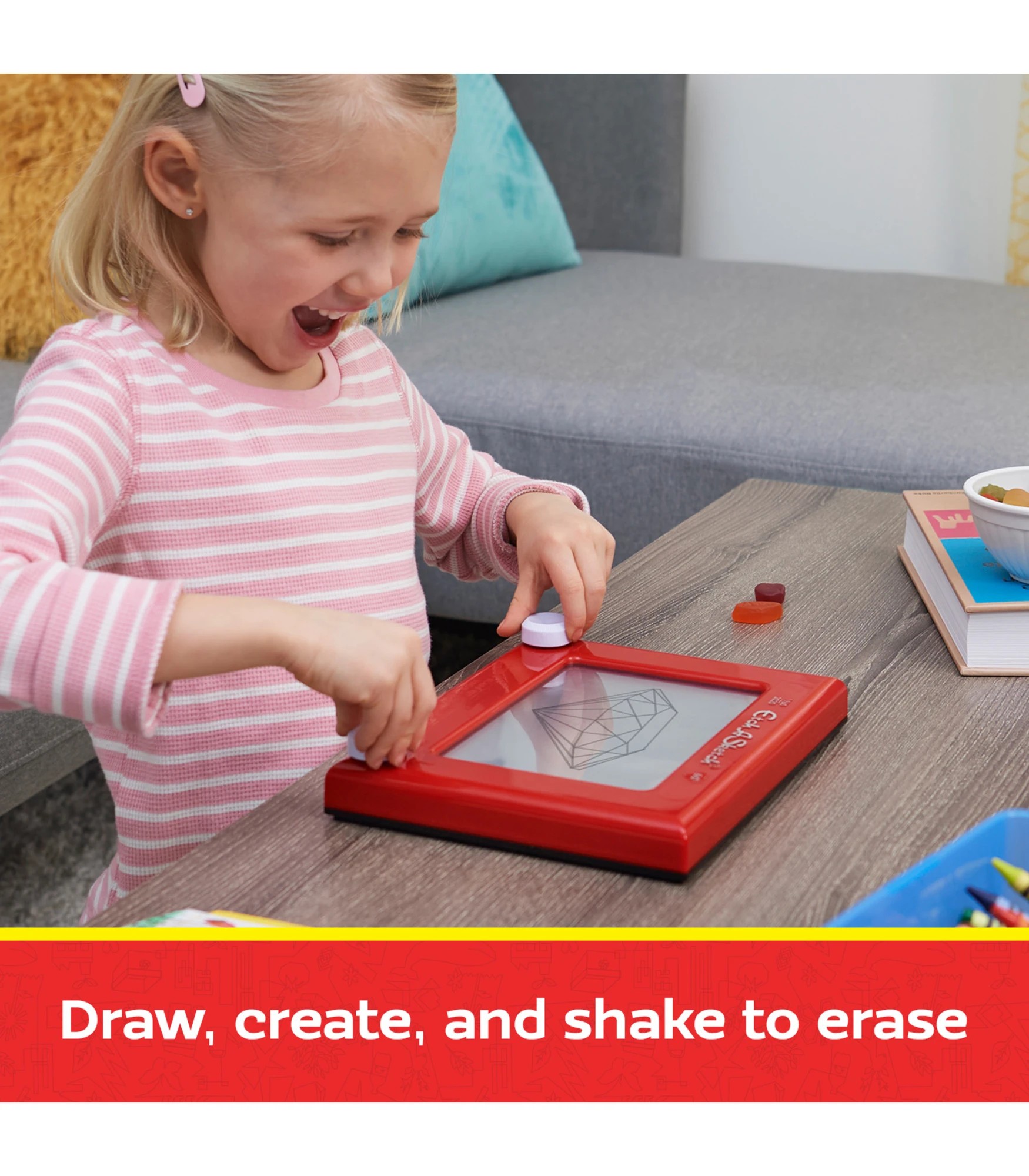 5 Etch-a-sketch
 - Red, 5 of 7