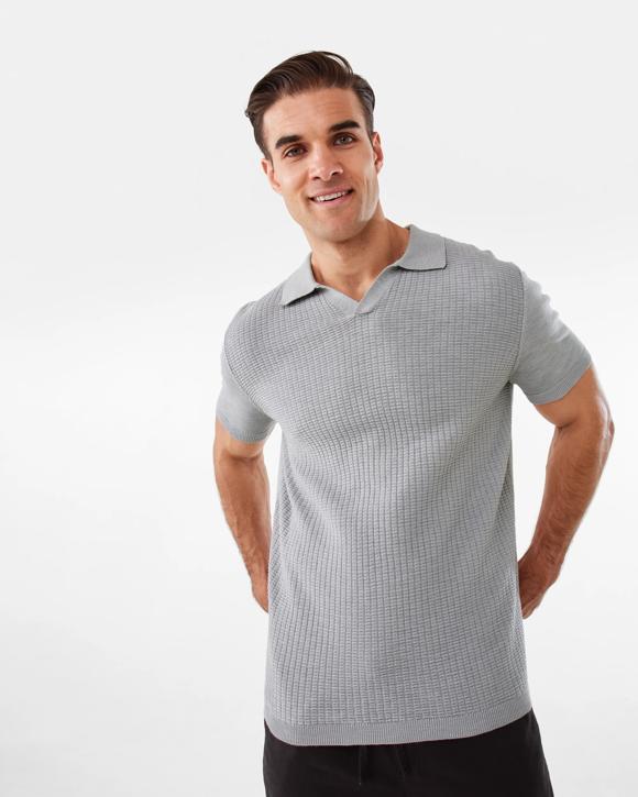 Knit Polo Shirt