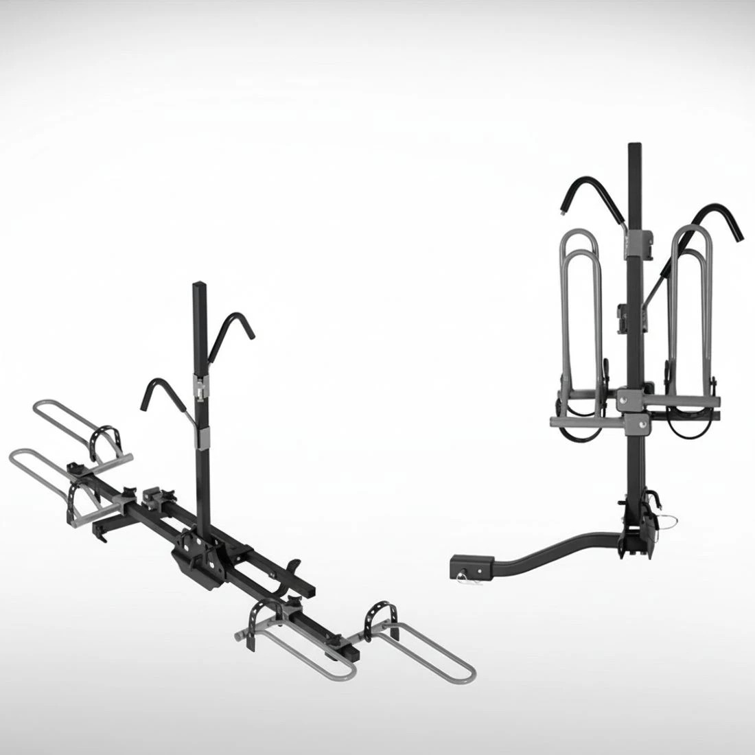 6 Giantz 2-Bike Hitch Mount Foldable Platform Carrier (2") - Black, 6 of 7