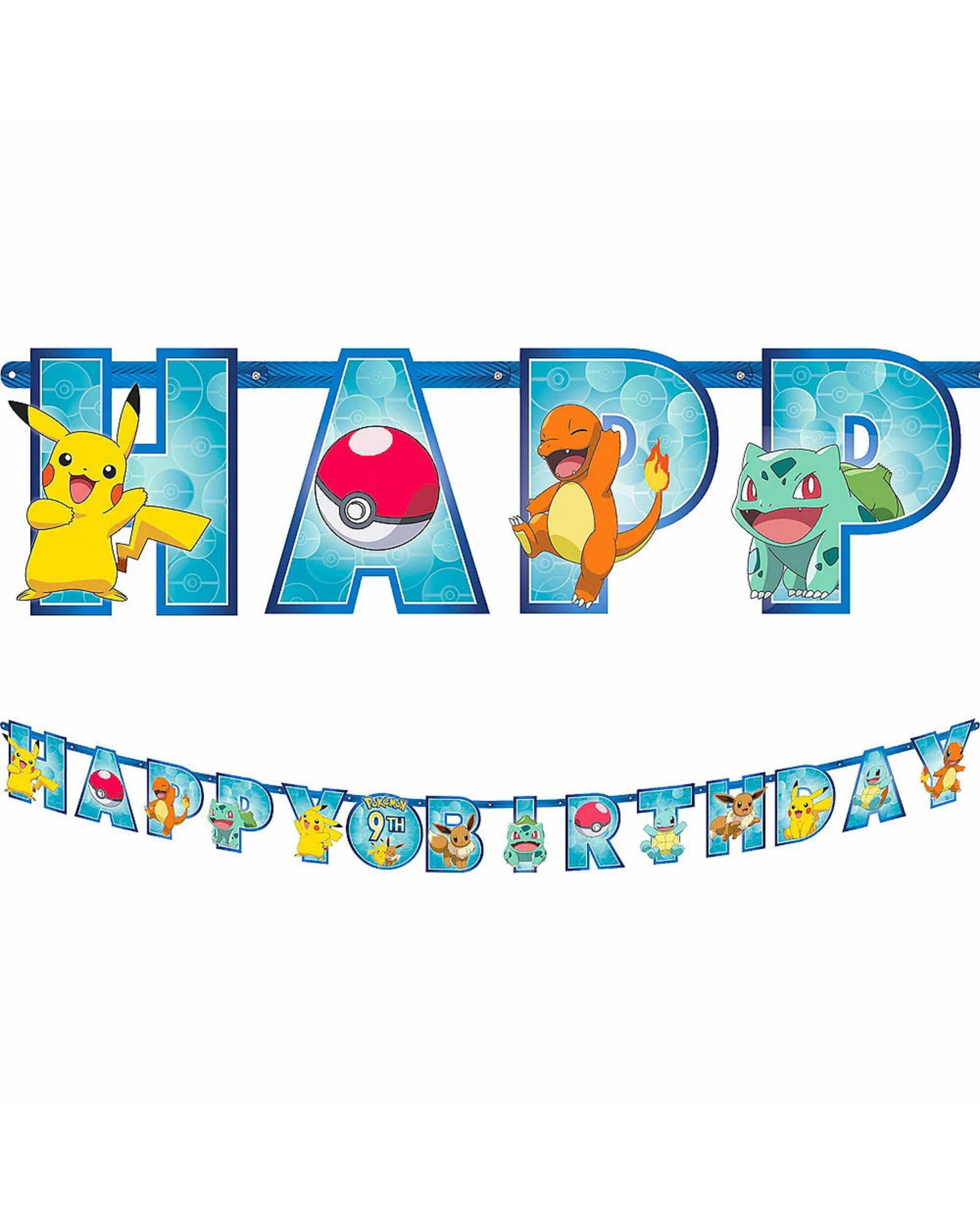 1 Pokemon Pokemon Classic Jumbo Add an Age Banner Kit, 1 of 1