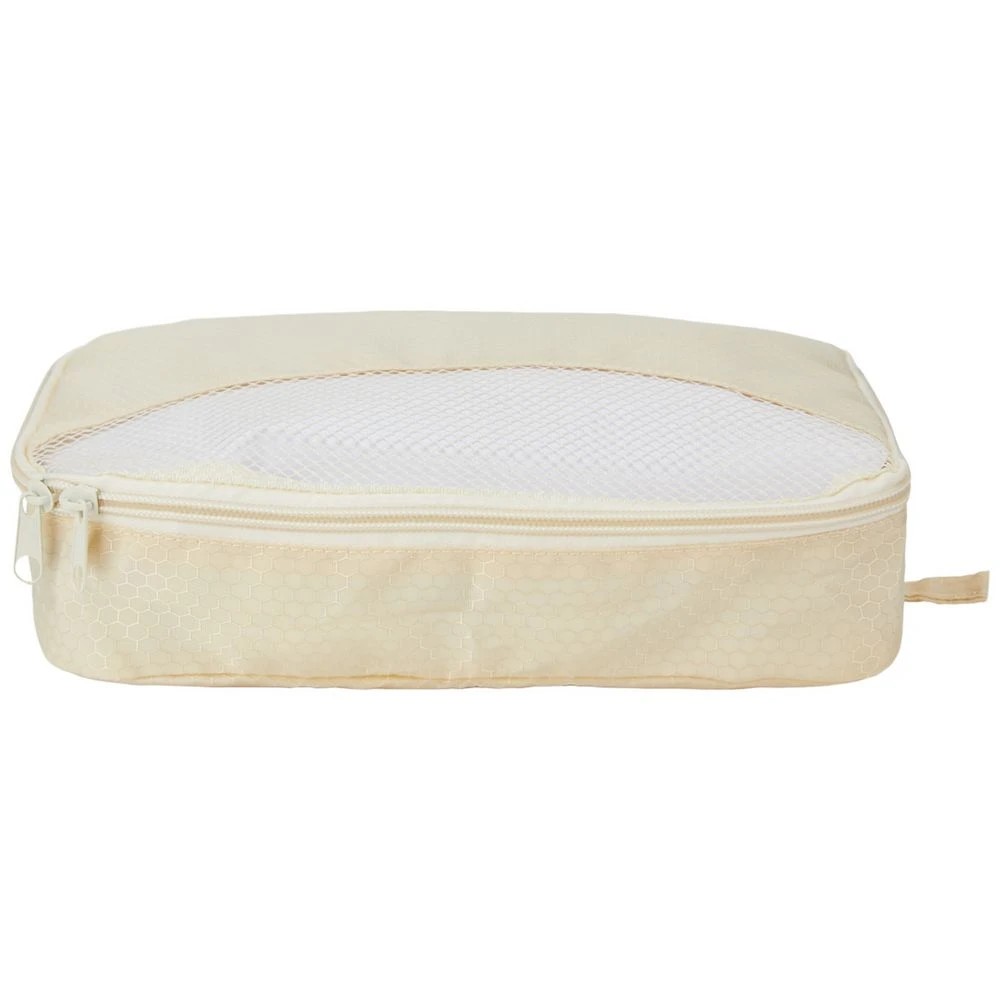 3 J.Burrows Packing Cubes 3 Pack Beige, 3 of 5