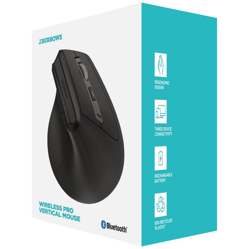 4 J.Burrows MS520 Wireless Ergonomic Mouse, 4 of 5