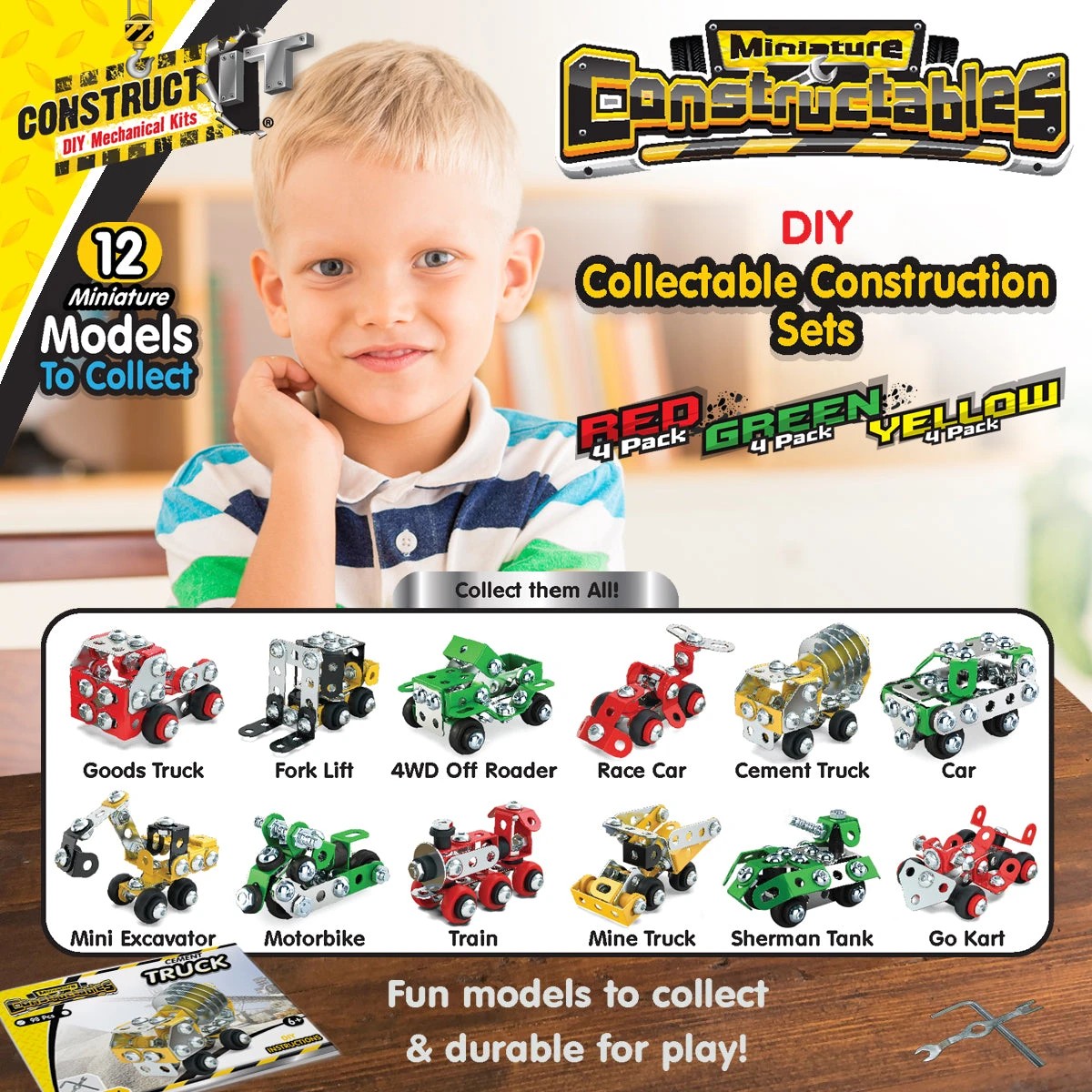 Construct-It Constructables Yellow Pack - Kmart