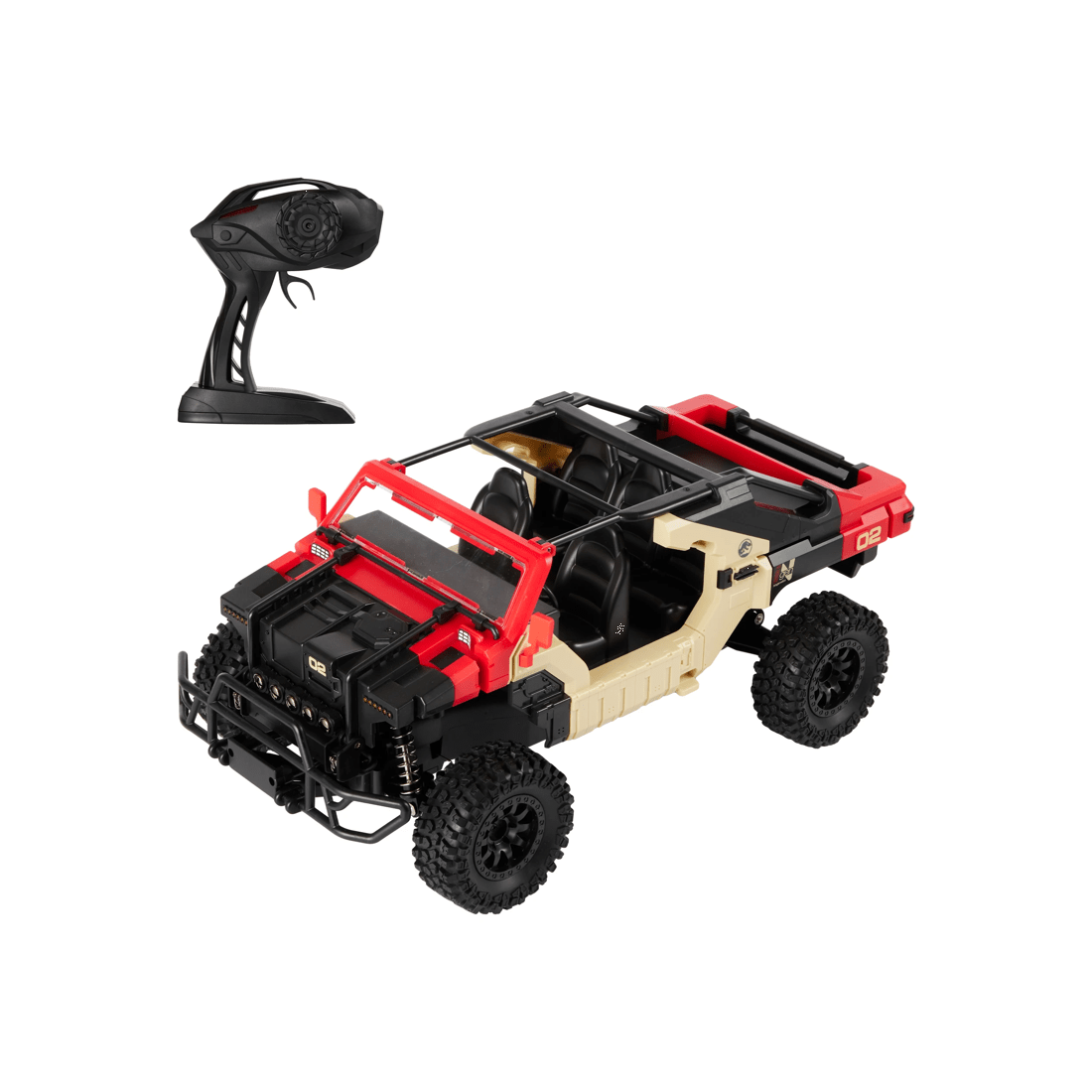 3 Jurassic World Rebirth InGen R/C Truck Toy, 3 of 8