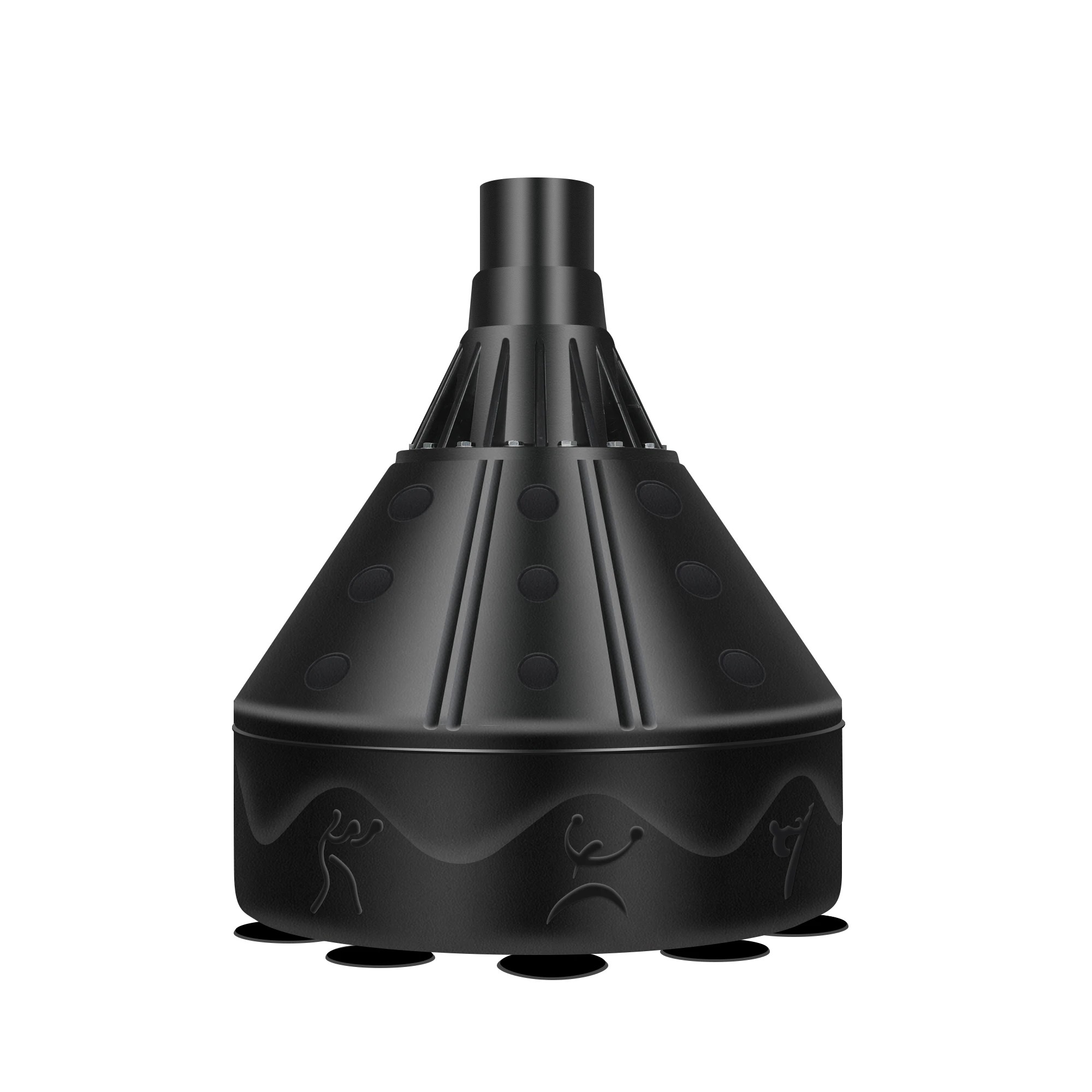 5 Centra 170Cm Freestanding Punching Bag In Colour - Red, 5 of 8