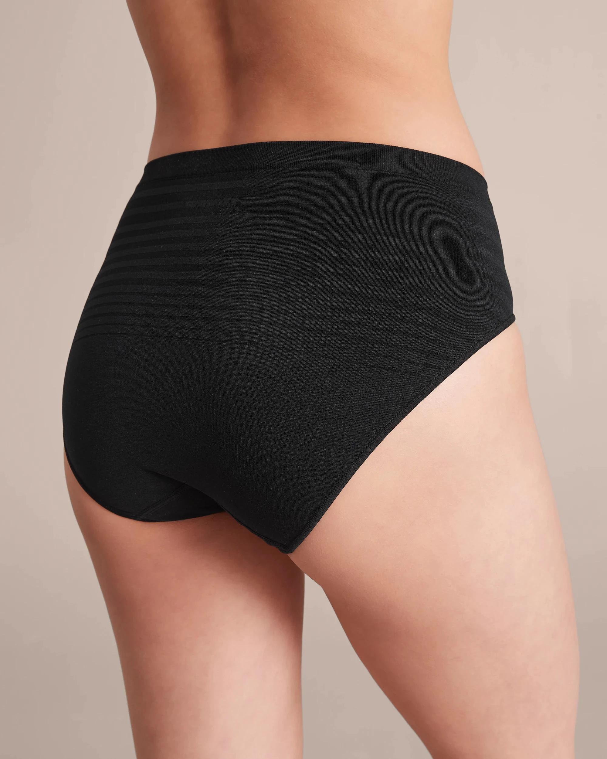 9 Target Fuller Figure 2 Pack Seamfree High Cut Briefs; Style: Lhc29837 BLACK, 9 of 10
