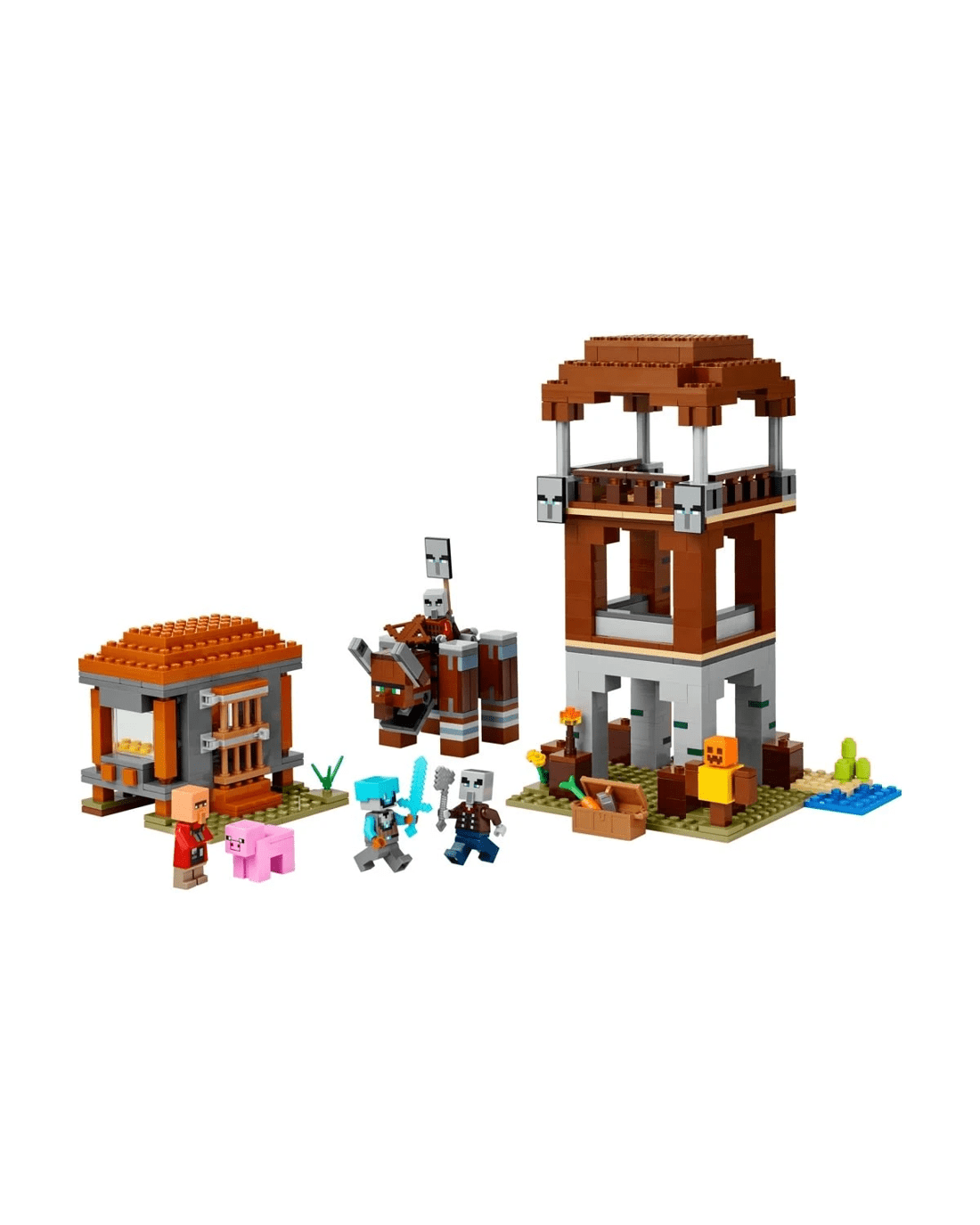 2 LEGO Minecraft The Pillager Outpost and Ravager 21278, 2 of 10