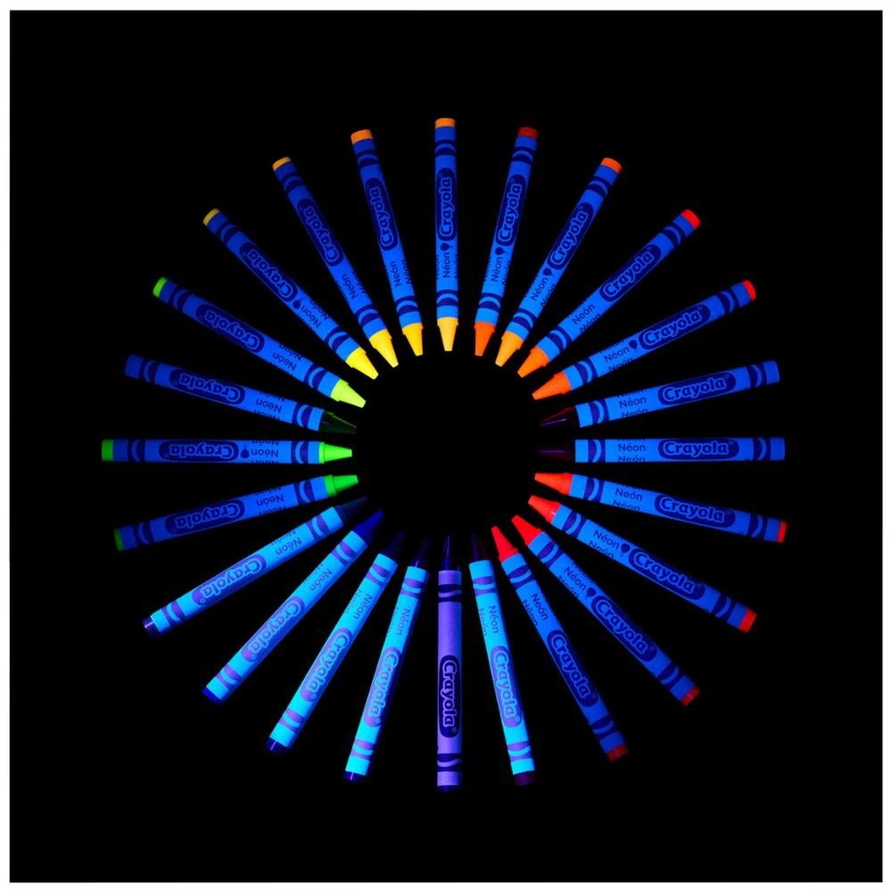 3 Crayola Neon Crayons 24 Pack, 3 of 6