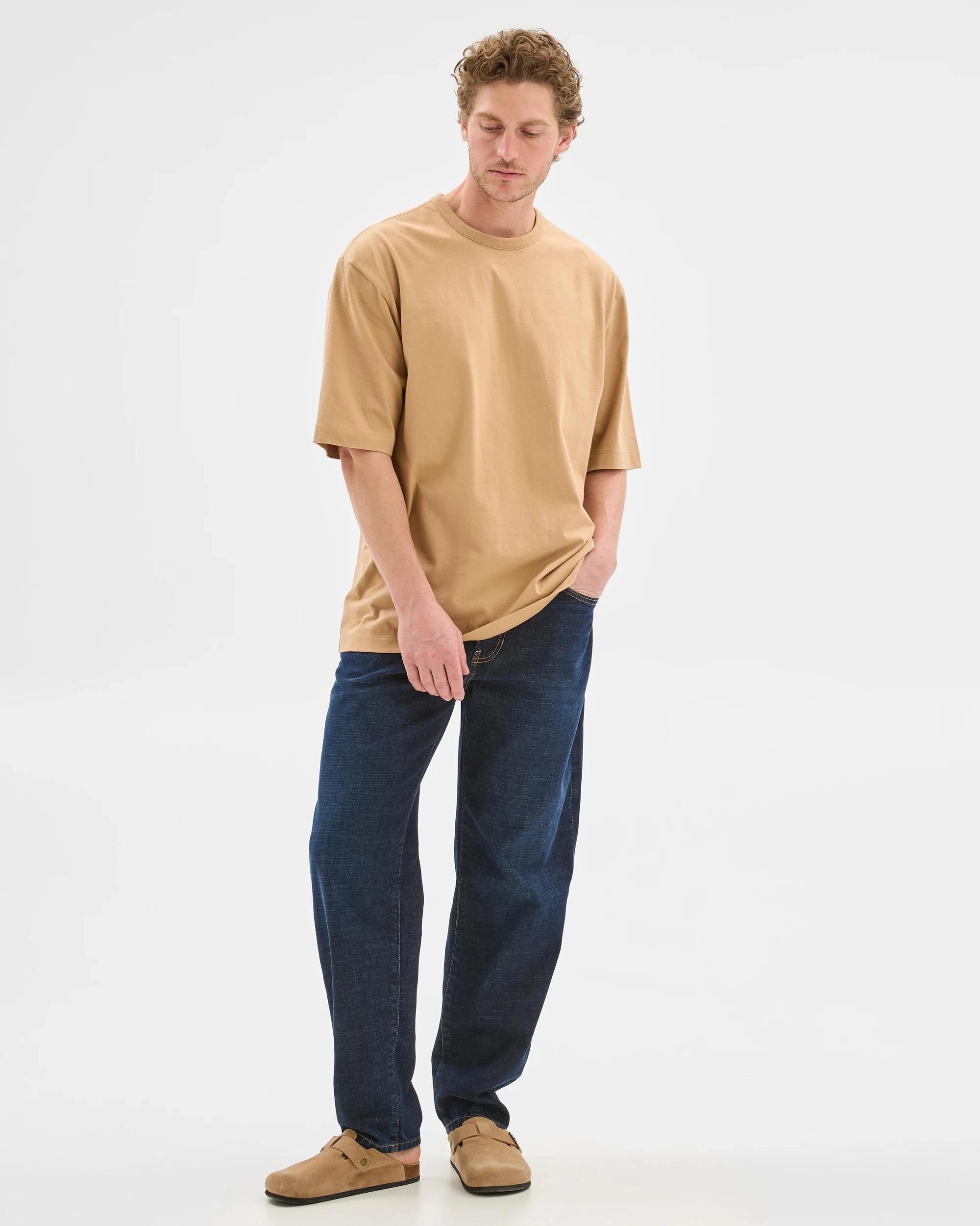 1 Target Australian Cotton Oversized T-Shirt SAND, 1 of 5