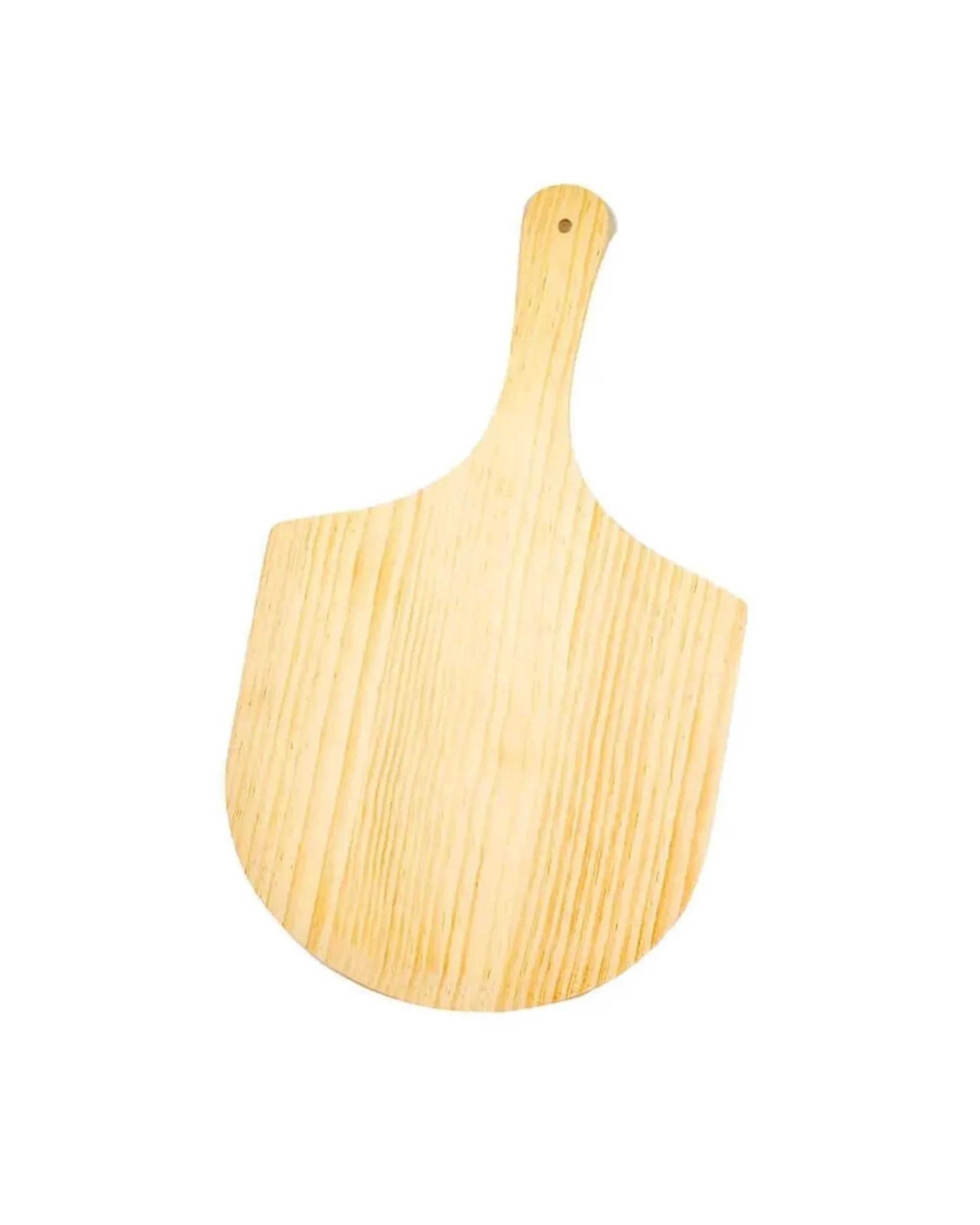 2 Flaming Coals Wooden Pizza Peel x 2 + Pizza Cutter, 2 of 8