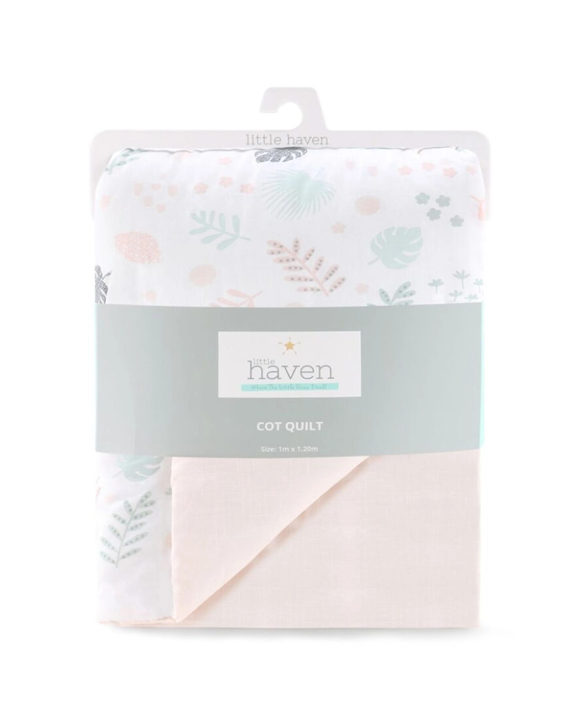 5 Little Haven 8pc Cot Bedding Bundle Llama With Cot Quilt Milestone Wrap - Multi, 5 of 7