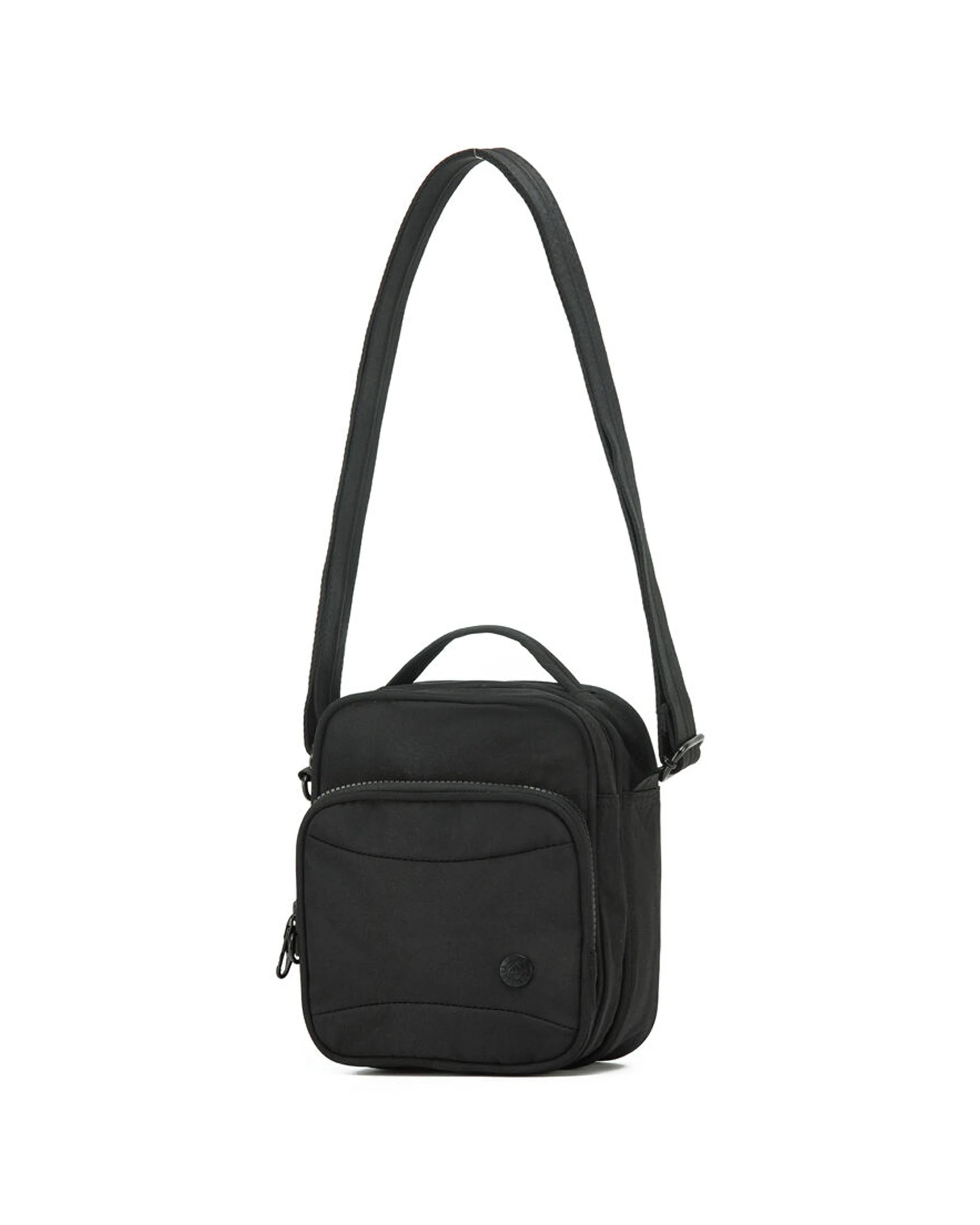 1 Tosca Anti-Theft Rfid Blocking Shoulder Travel Bag - Black, 1 of 3