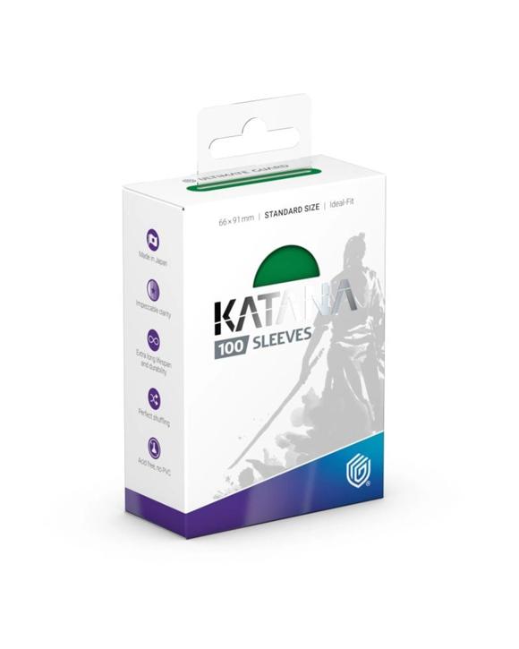 Ultimate Guard Katana 100 Sleeves - Jade Garden - Green - Kmart
