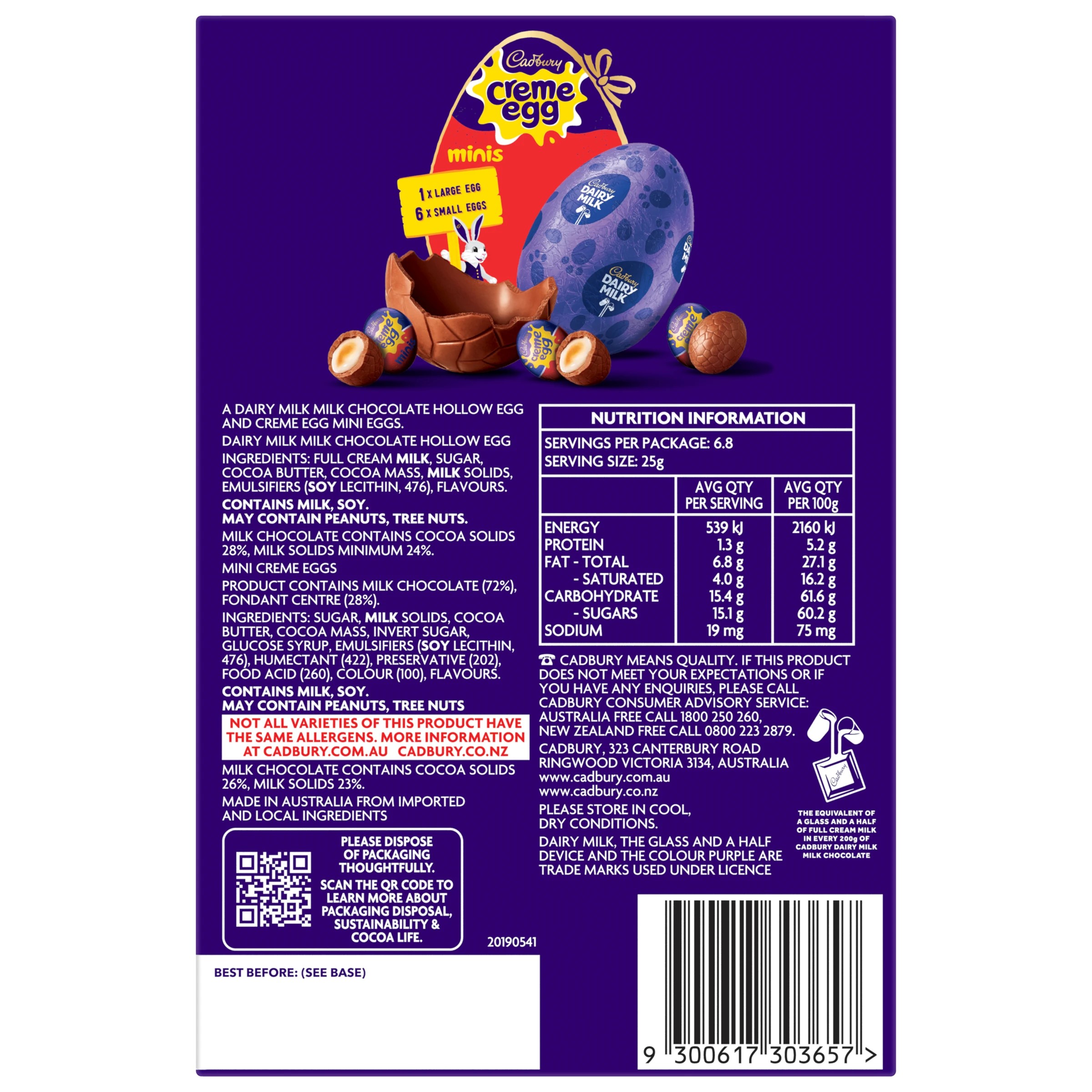 3 Cadbury Creme Egg Gift Box 170g, 3 of 6
