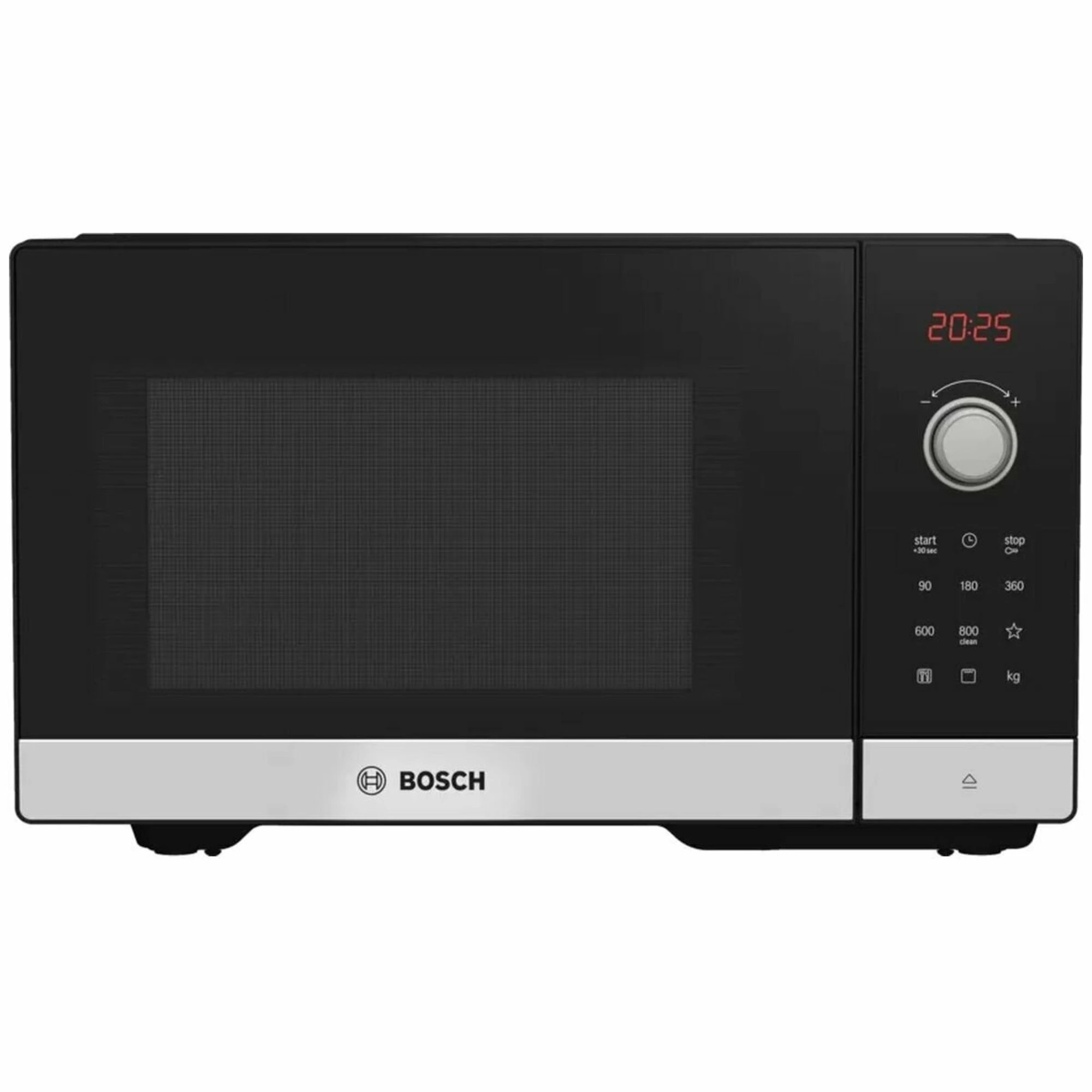 1 Bosch Series 2 Freestanding Microwave with Grill Stainless Steel, 1 of 3