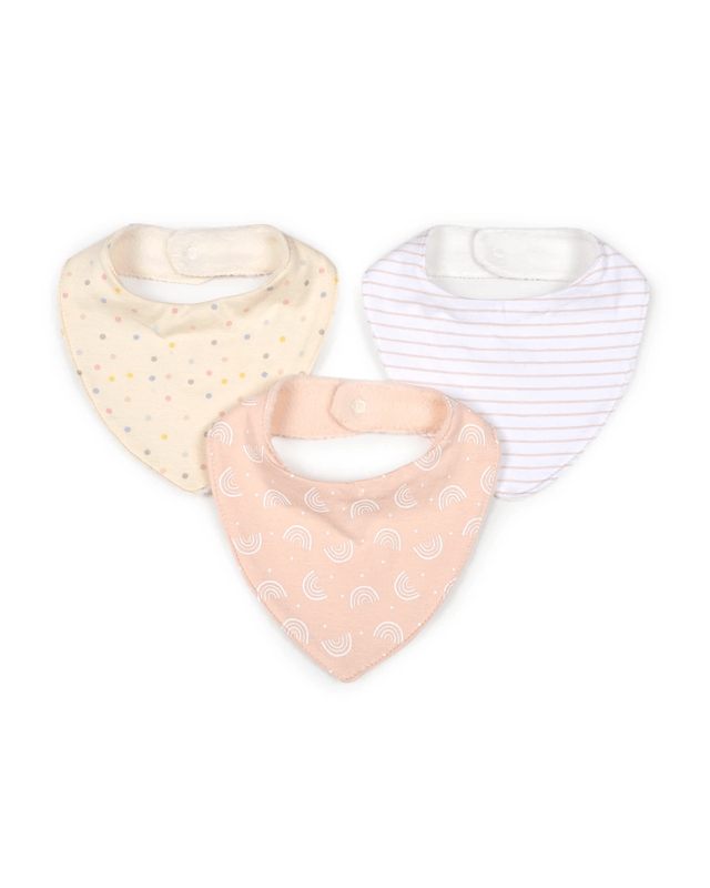 3 Pack Bandana Bibs - Rai