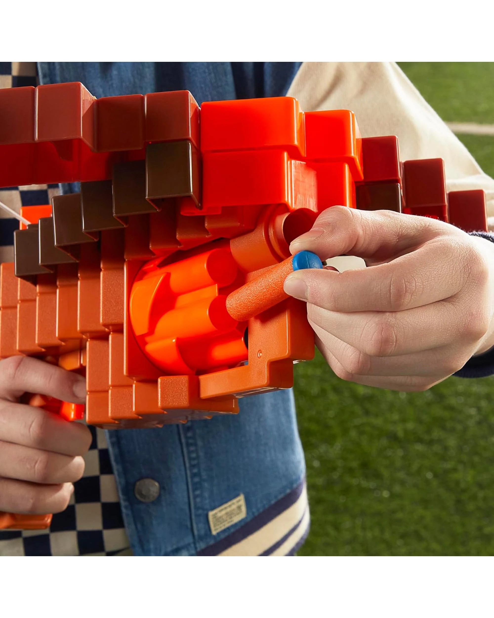 5 NERF Minecraft Pillager's Crossbow Dart Blaster, 5 of 8
