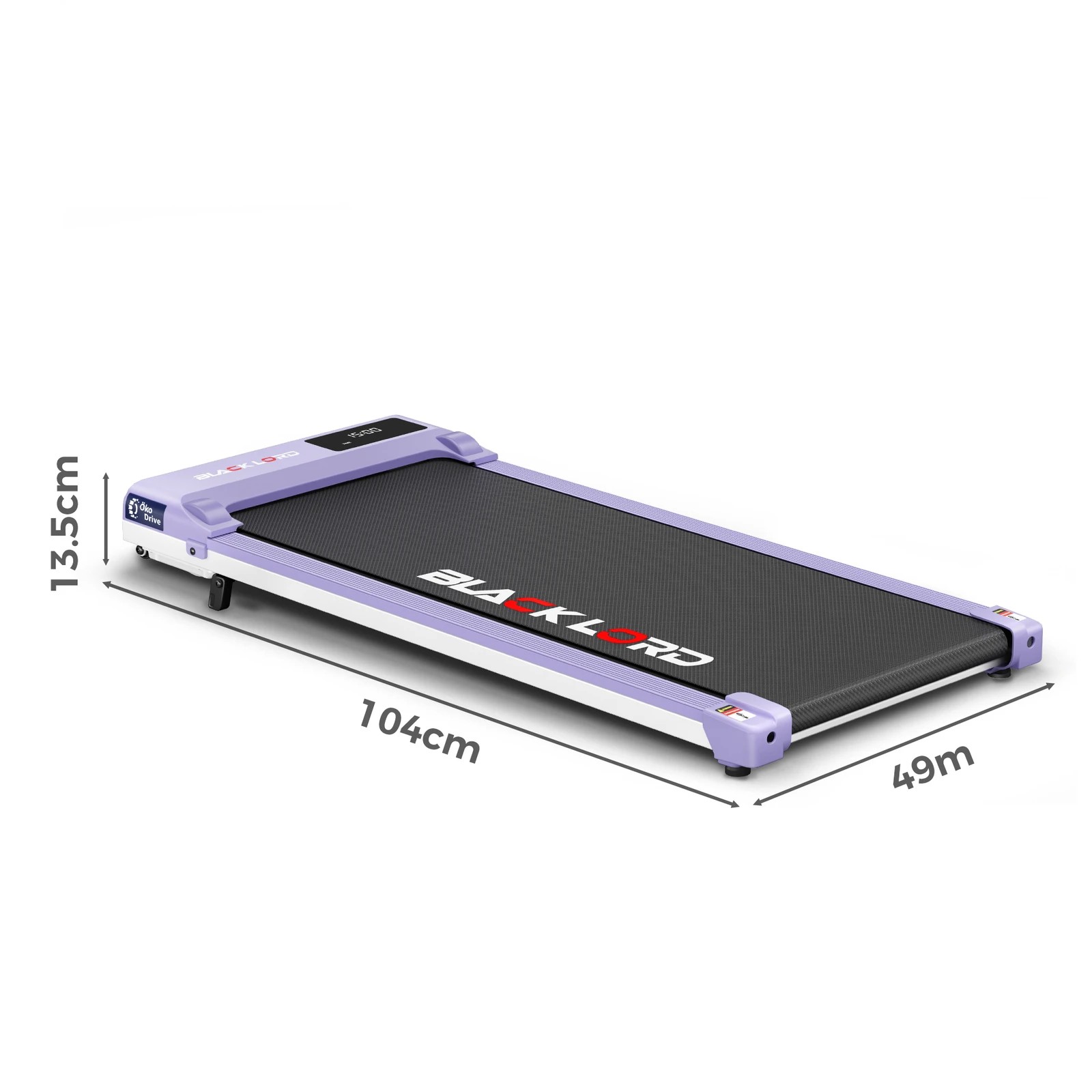 10 Black Lord Treadmill Electric Walking Pad Under Desk Home Gym Incline - Purple, 10 of 10