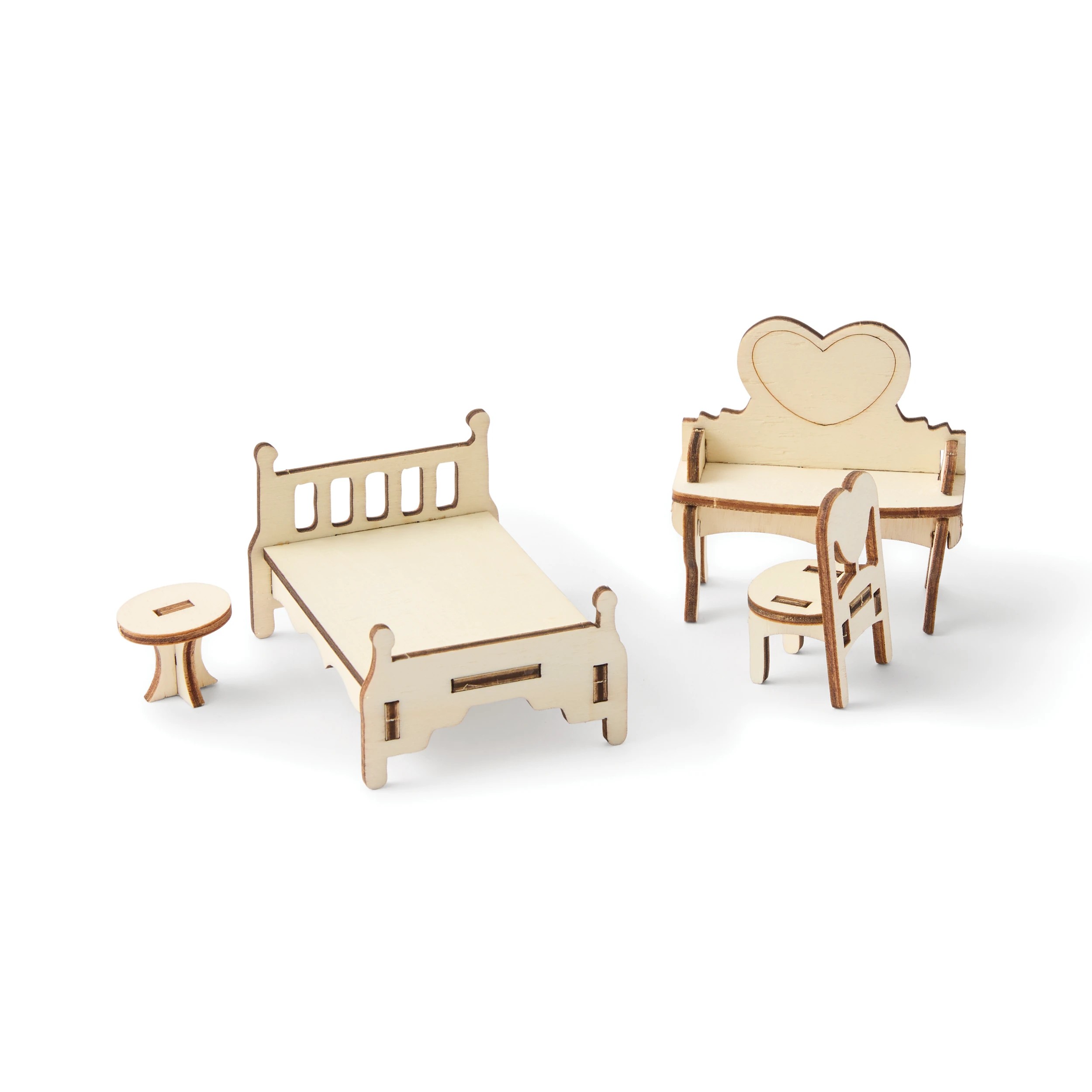 4 DIY Miniature Furniture Kit, 4 of 8