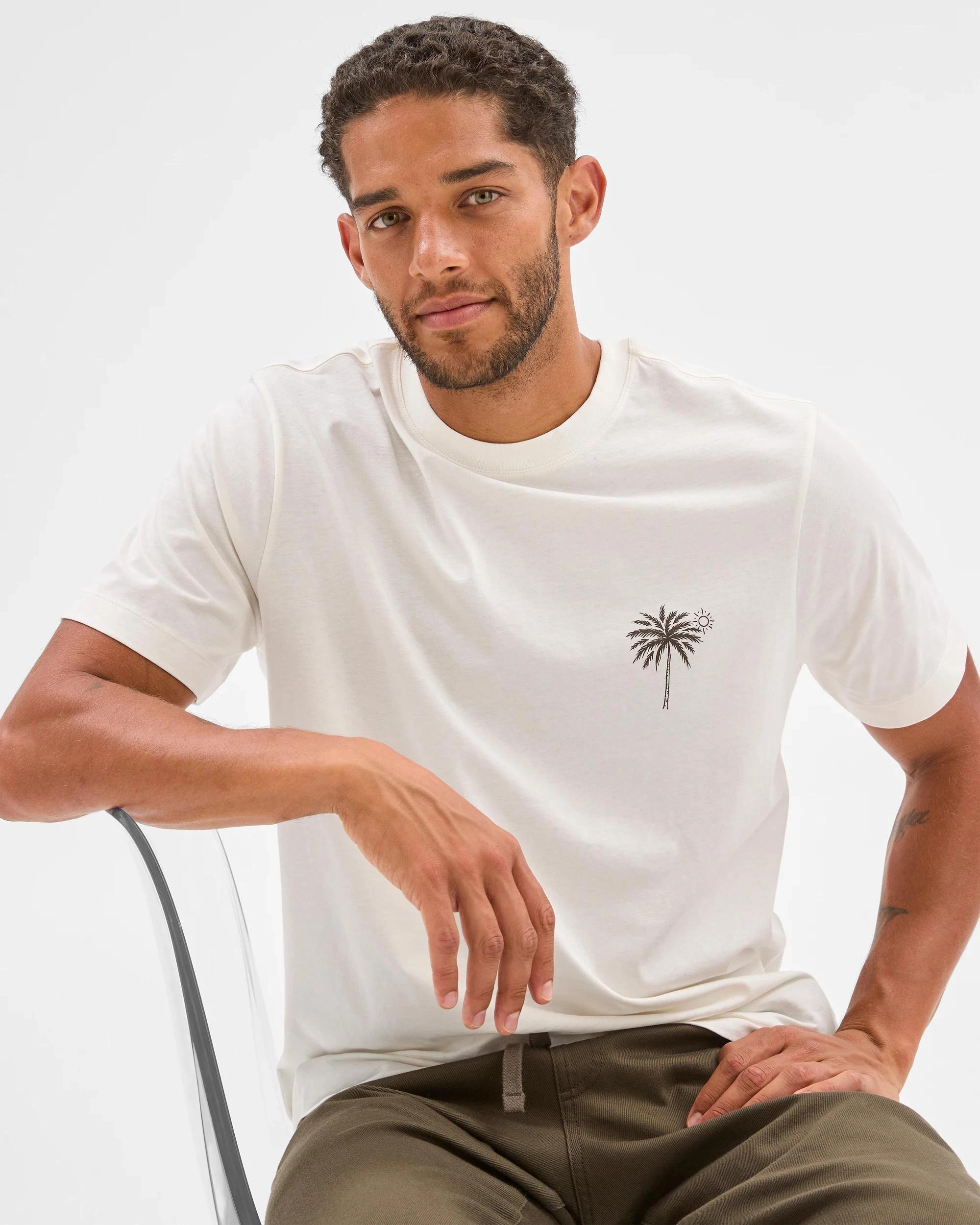 6 Target Australian Cotton Print T-Shirt VINTAGE WHITE BURLEIGH, 6 of 6