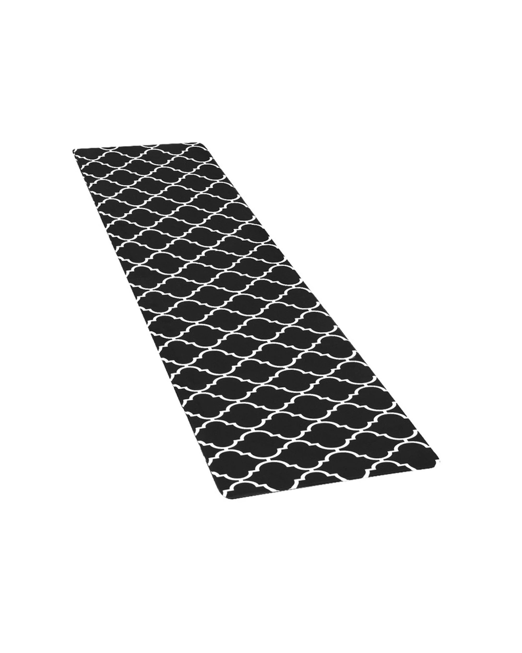 3 Artiss Kitchen Mat 45x180cm Pvc Floor Rug Carpet Non-slip Gina
 - Black, 3 of 3