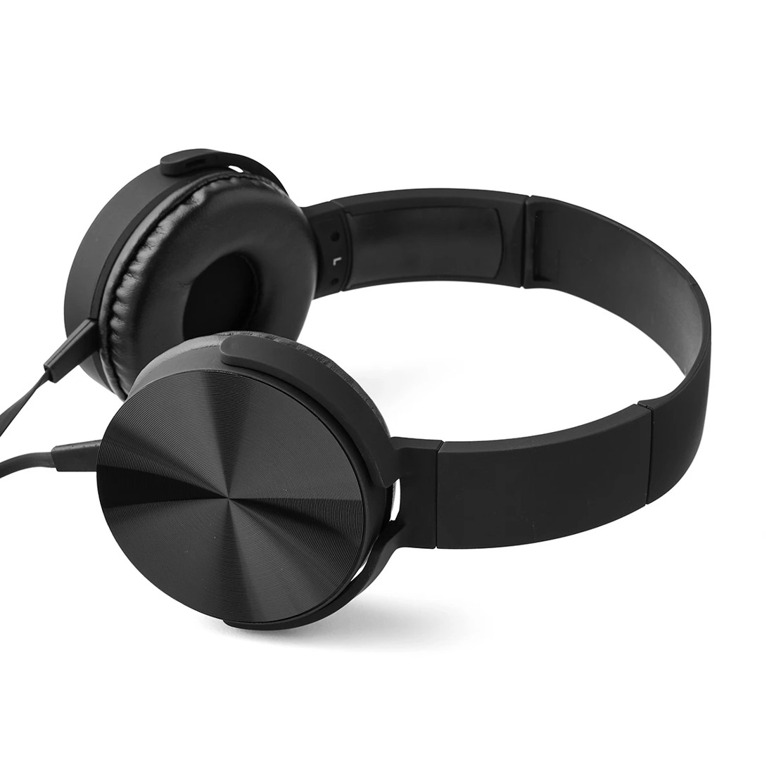 6 On-Ear Wired Headphones - Black, 6 of 9