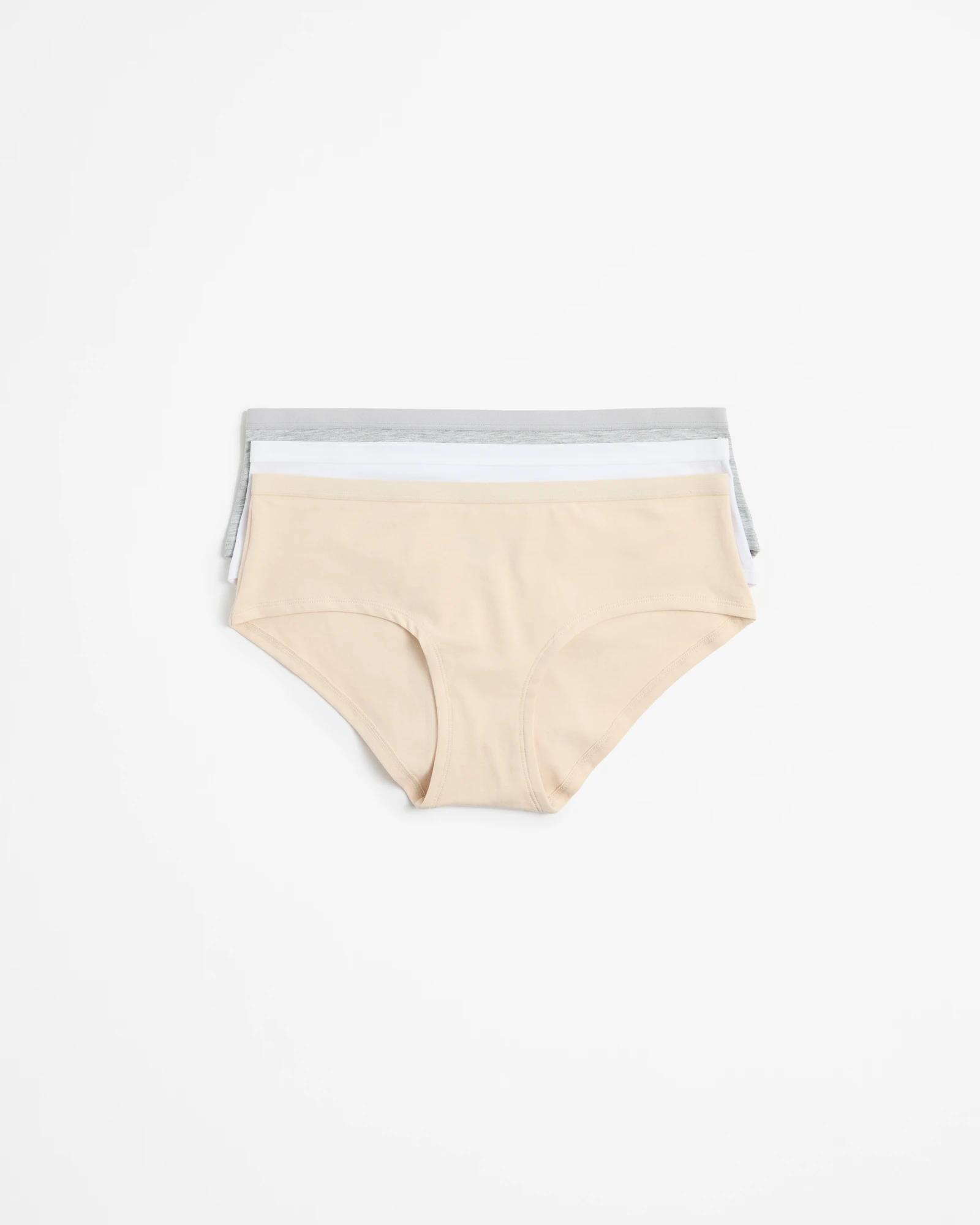 1 Lily Loves Australian Cotton Blend 3 Pack Boyleg Briefs MULTI, 1 of 4