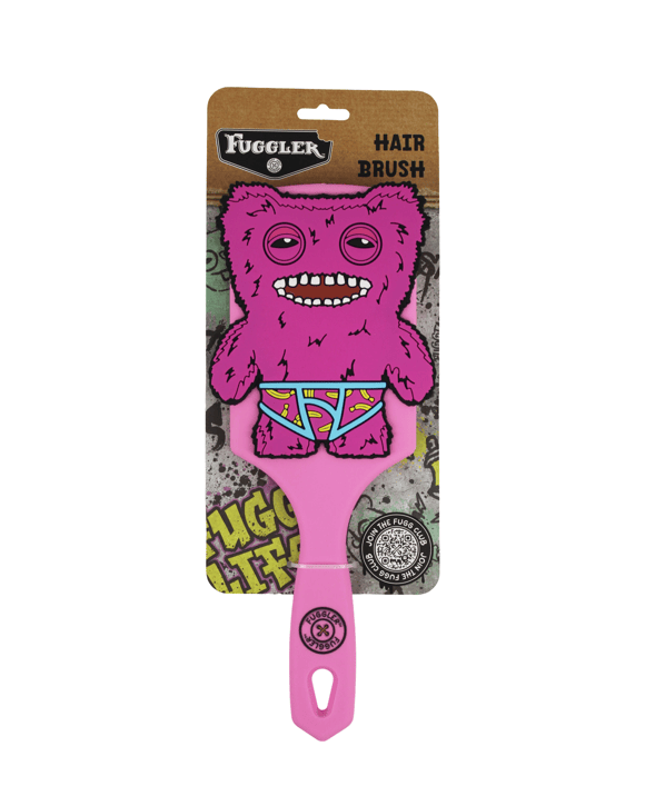 Fuggler Paddle Hairbrush - Pink
