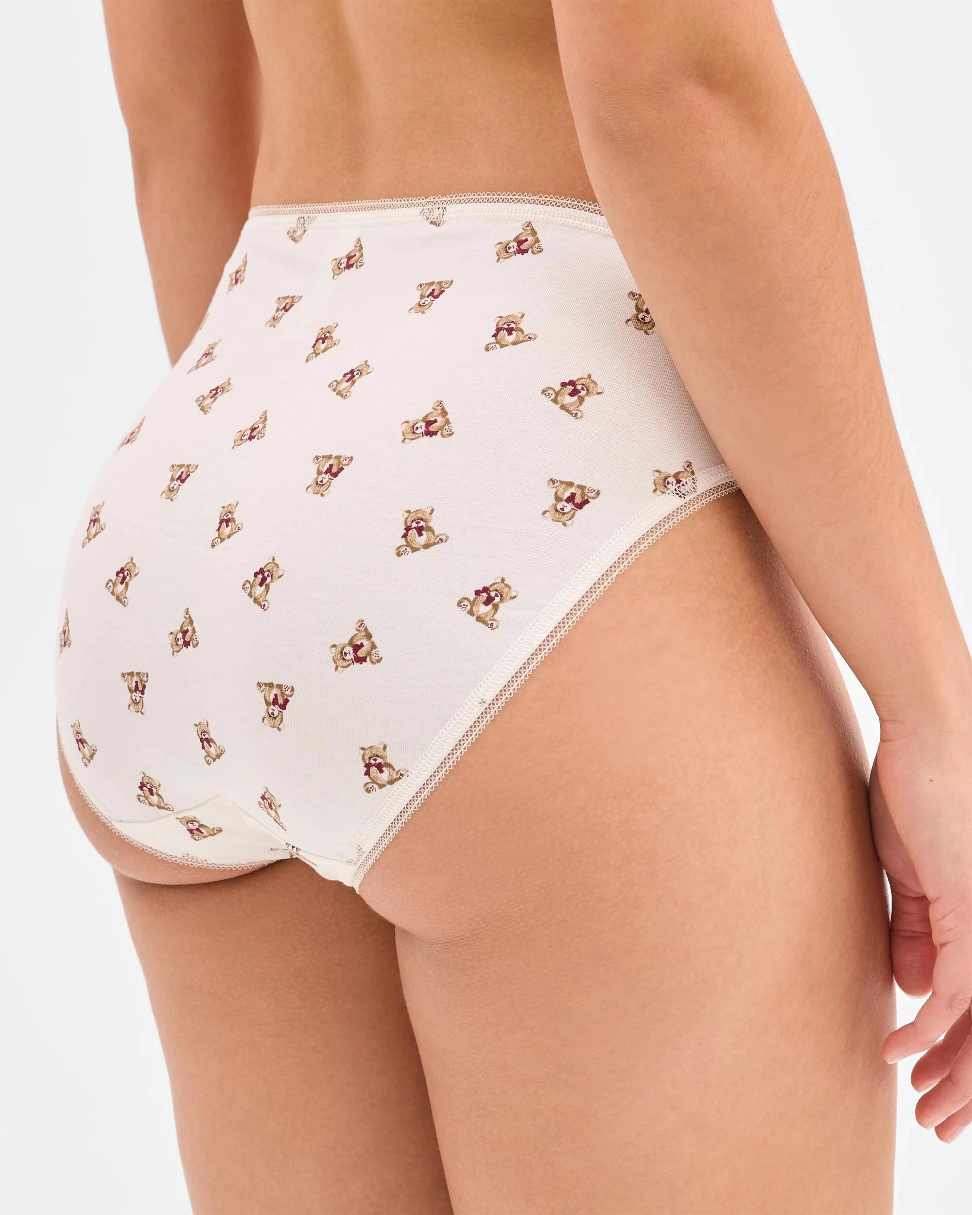 4 Target 5 Pack Cotton/Elastane High Cut Briefs TEDDY, 4 of 5