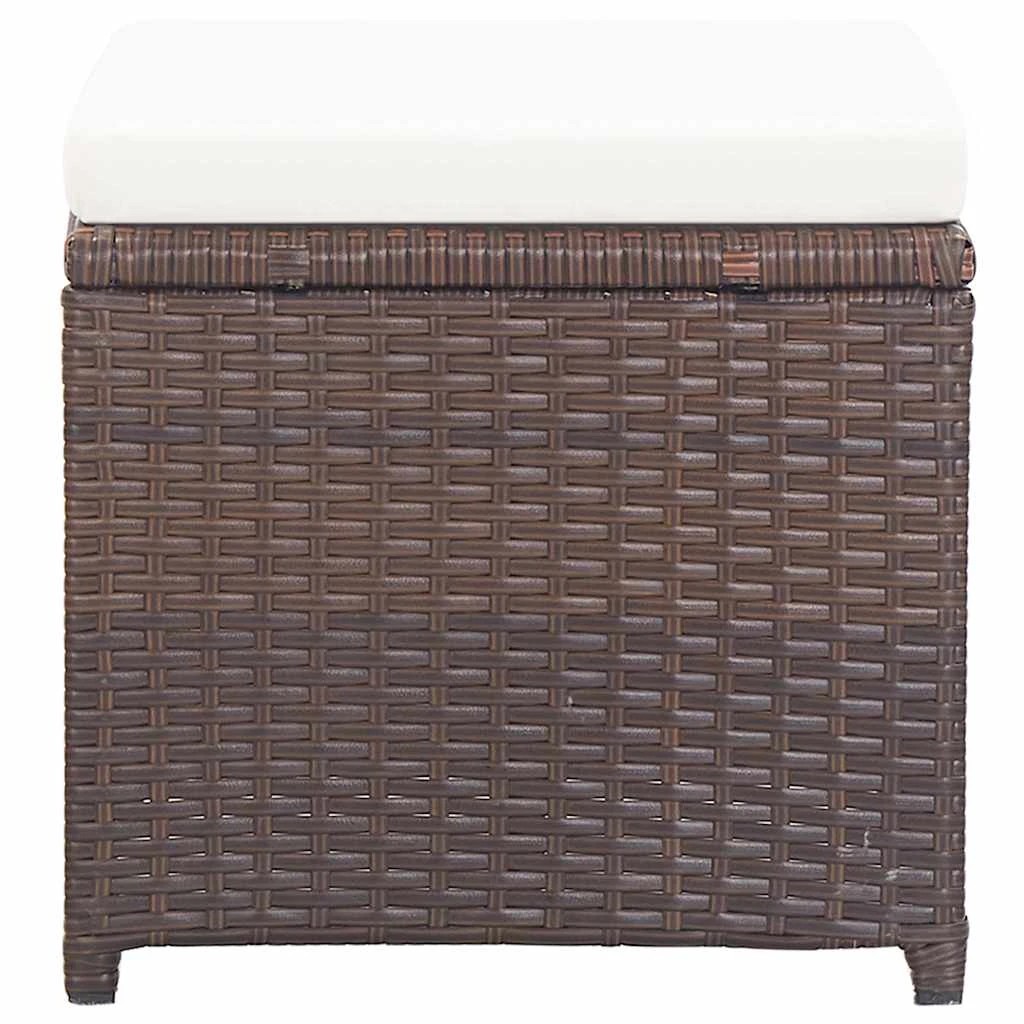 4 vidaXL Stool - Brown, 4 of 7
