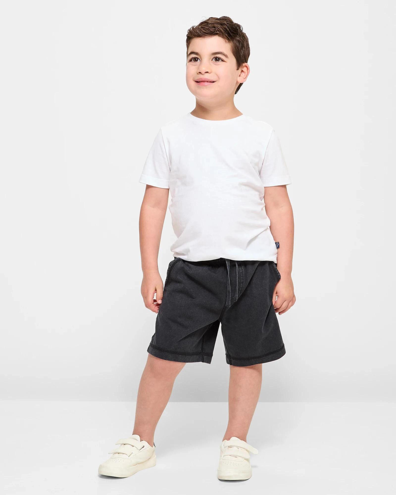 2 Target Australian Cotton Washed Shorts BLACK, 2 of 5