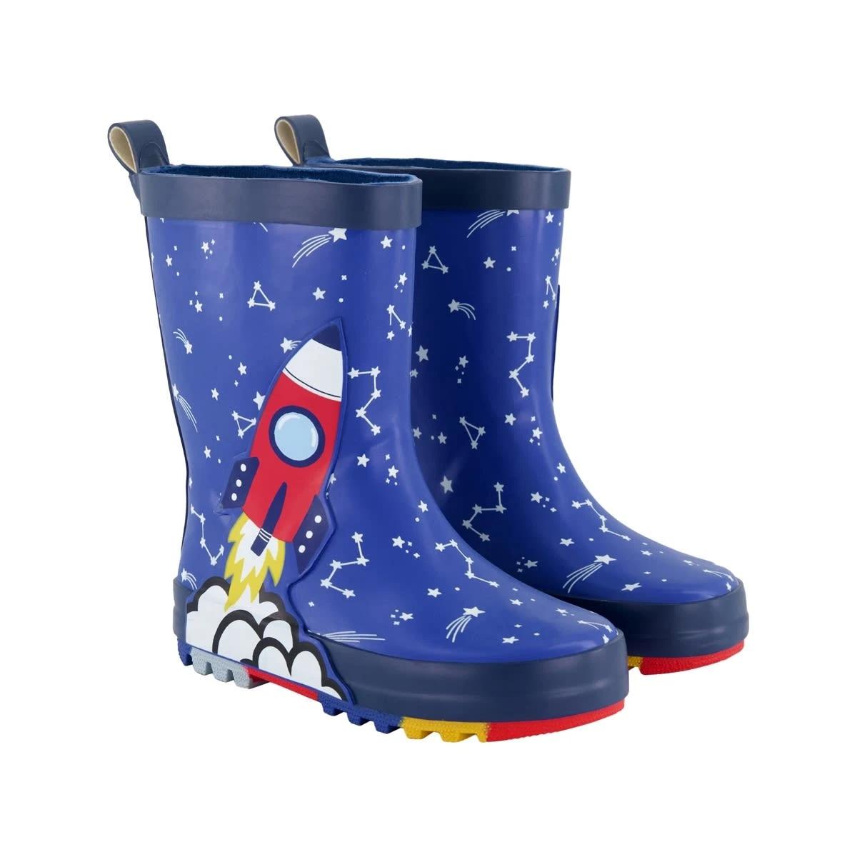 2 Junior Rainboots Rocket Blu, 2 of 4