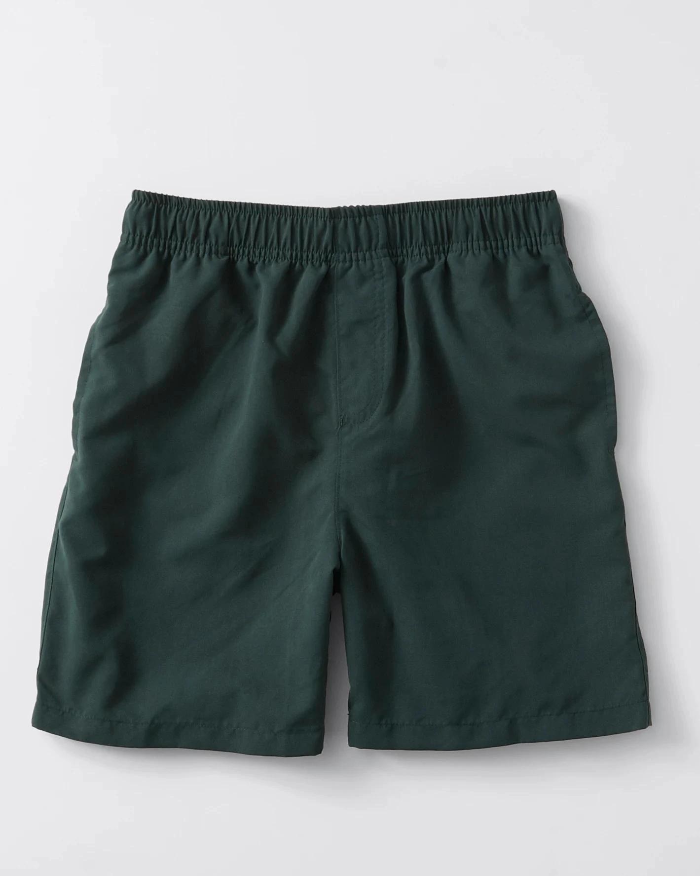 1 Target Microfibre School Shorts BOTTLE GREEN, 1 of 2