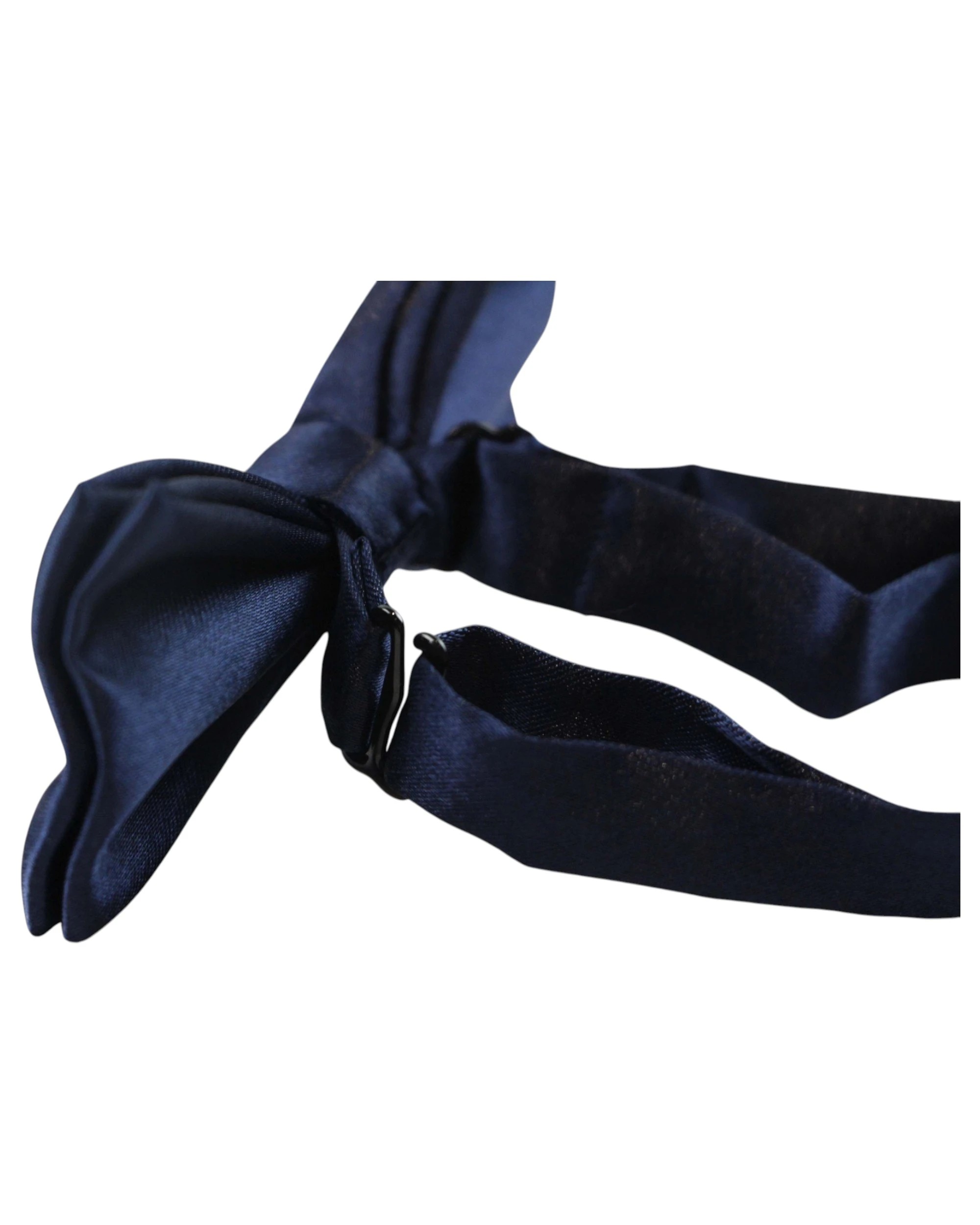 2 Zasel Boys Midnight Blue Plain Bow Tie - Multi, 2 of 5
