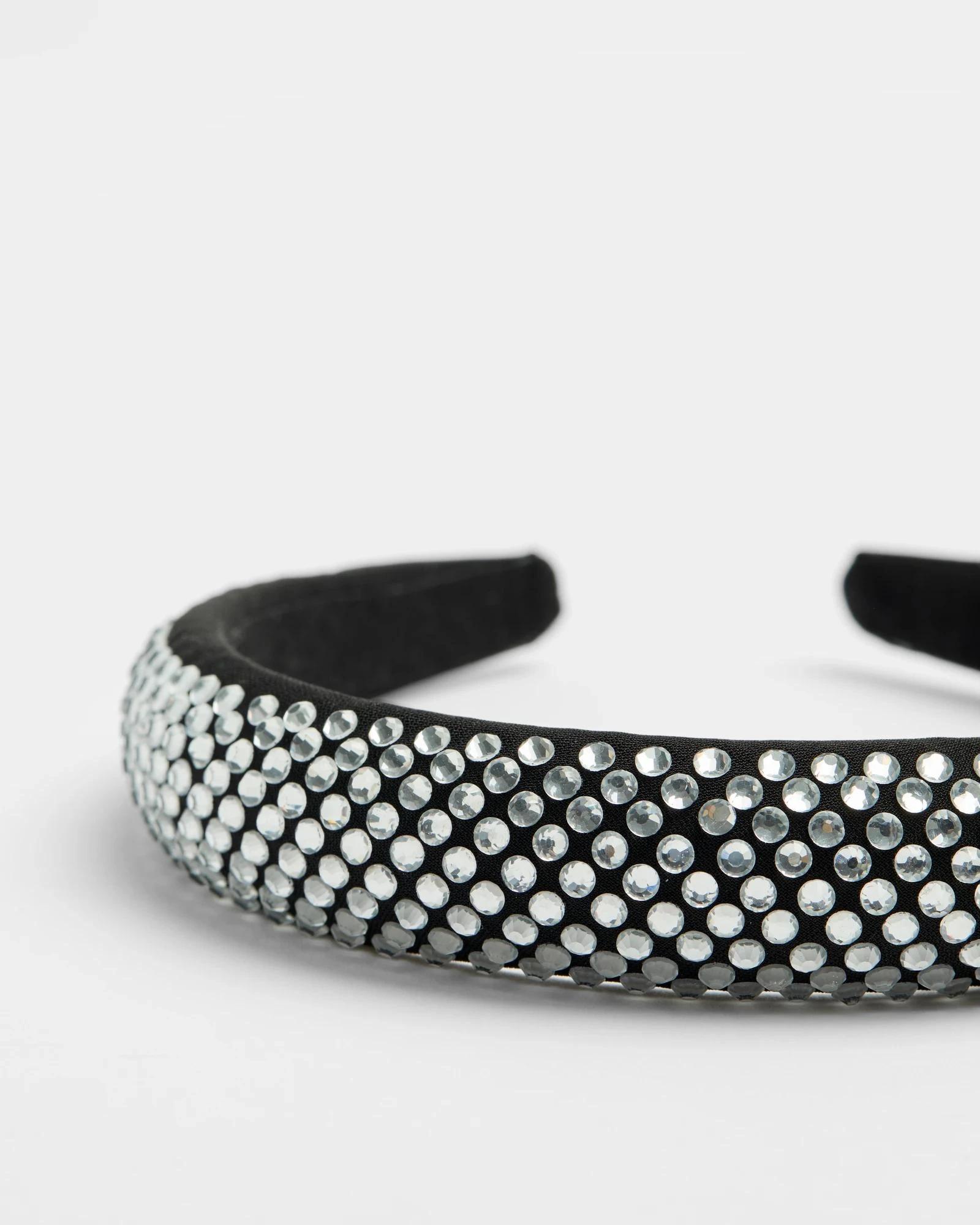 2 Target Large Diamante Headband BLACK, 2 of 2