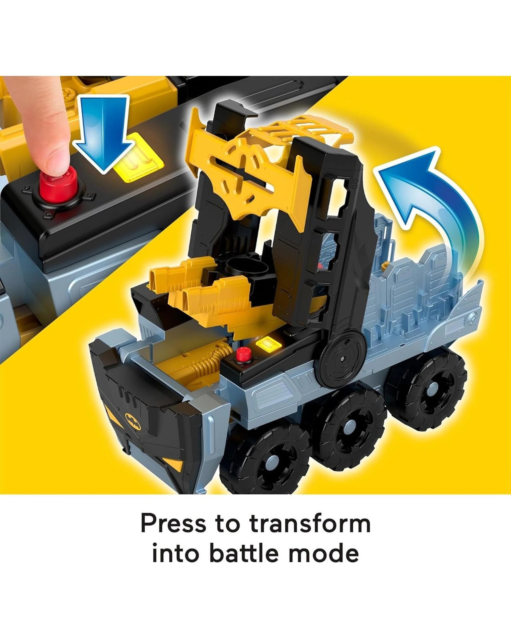 4 DC Super Friends Transforming Bat-tank, 4 of 6