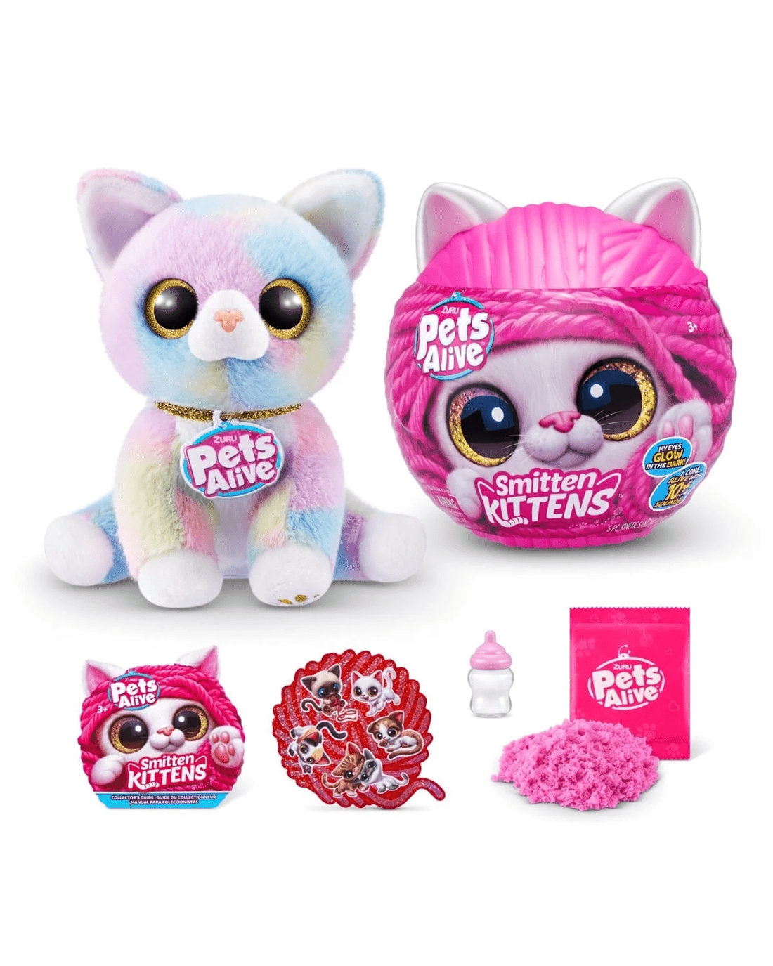 4 Zuru Pets Alive Smitten Kittens Toy - Assorted, 4 of 10