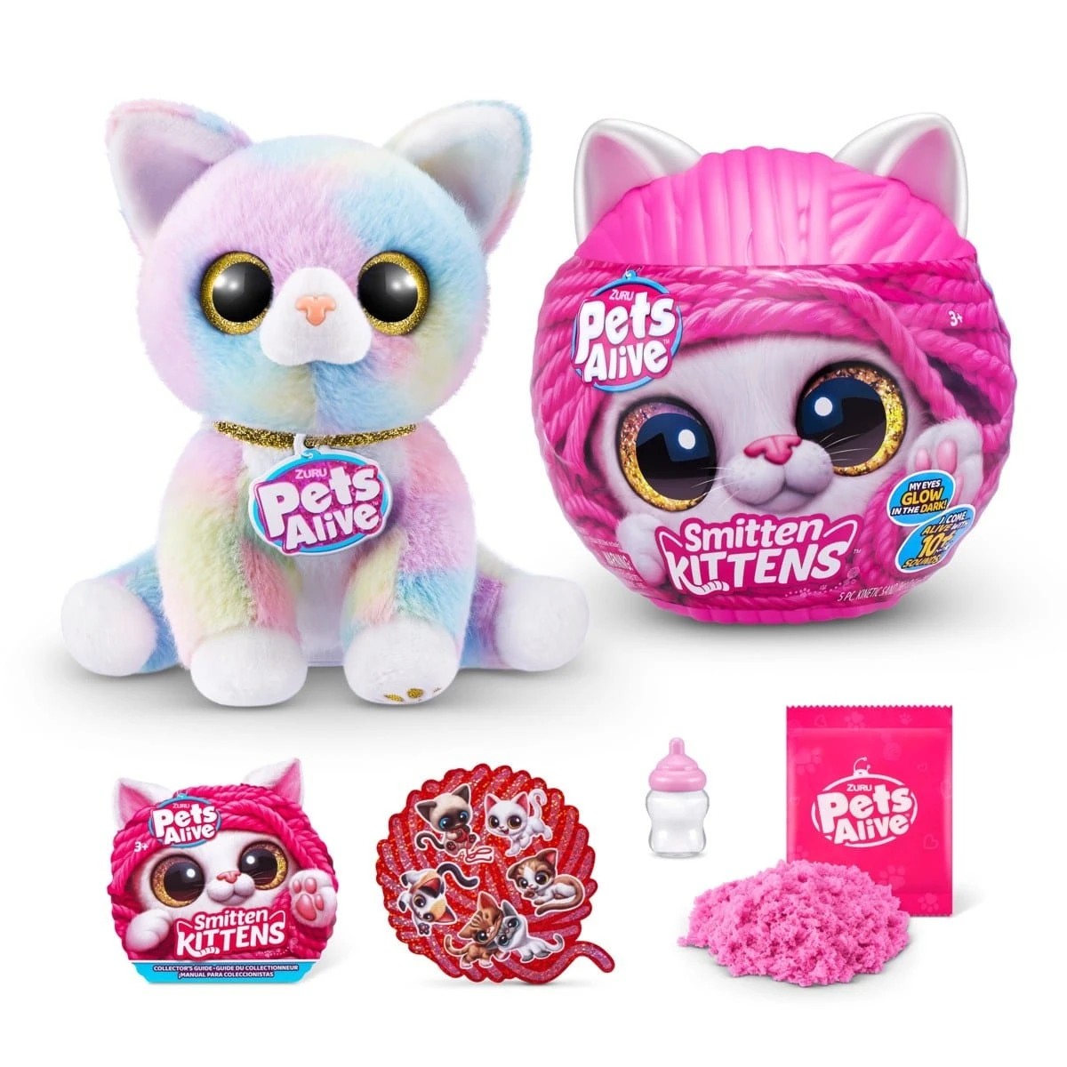 4 Zuru Pets Alive Smitten Kittens Toy - Assorted, 4 of 10