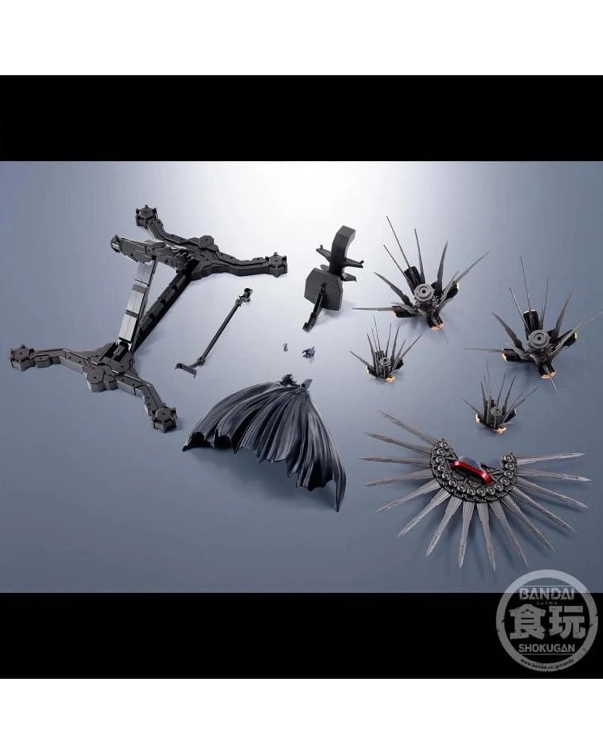 3 Bandai Shokugan Alternative Destiny Gunbuster Super Lightning Kick Option Parts Set, 3 of 10