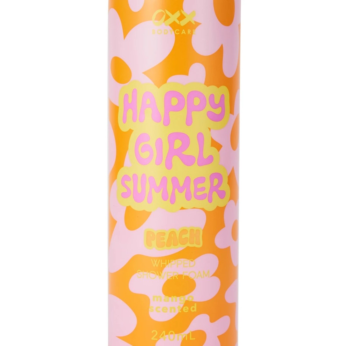 4 OXX Bodycare Happy Girl Summer Peach Whipped Shower Foam 240ml - Mango Scented, 4 of 6