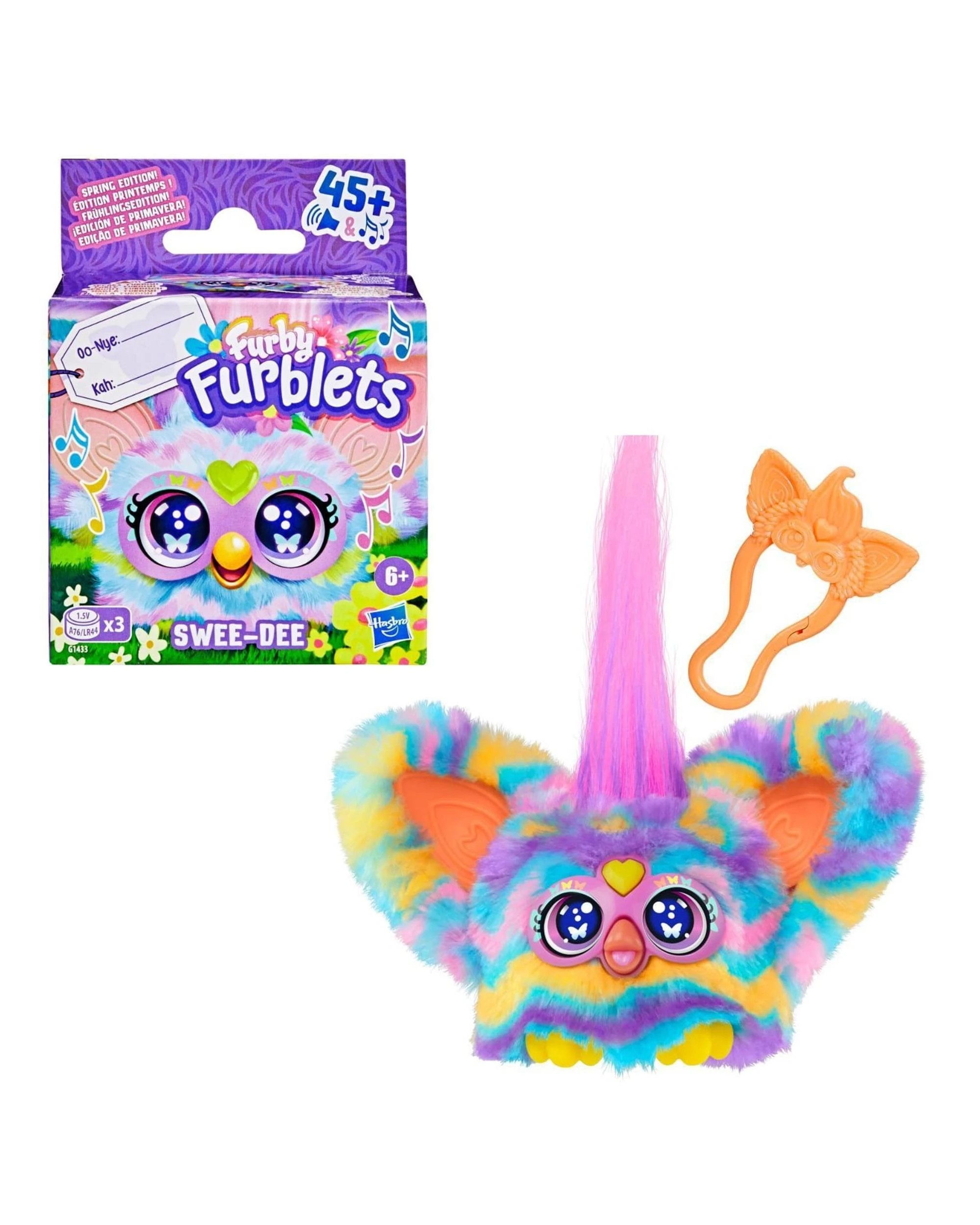1 Furby Furblets Swee-Dee Spring Furblet - Multi, 1 of 10