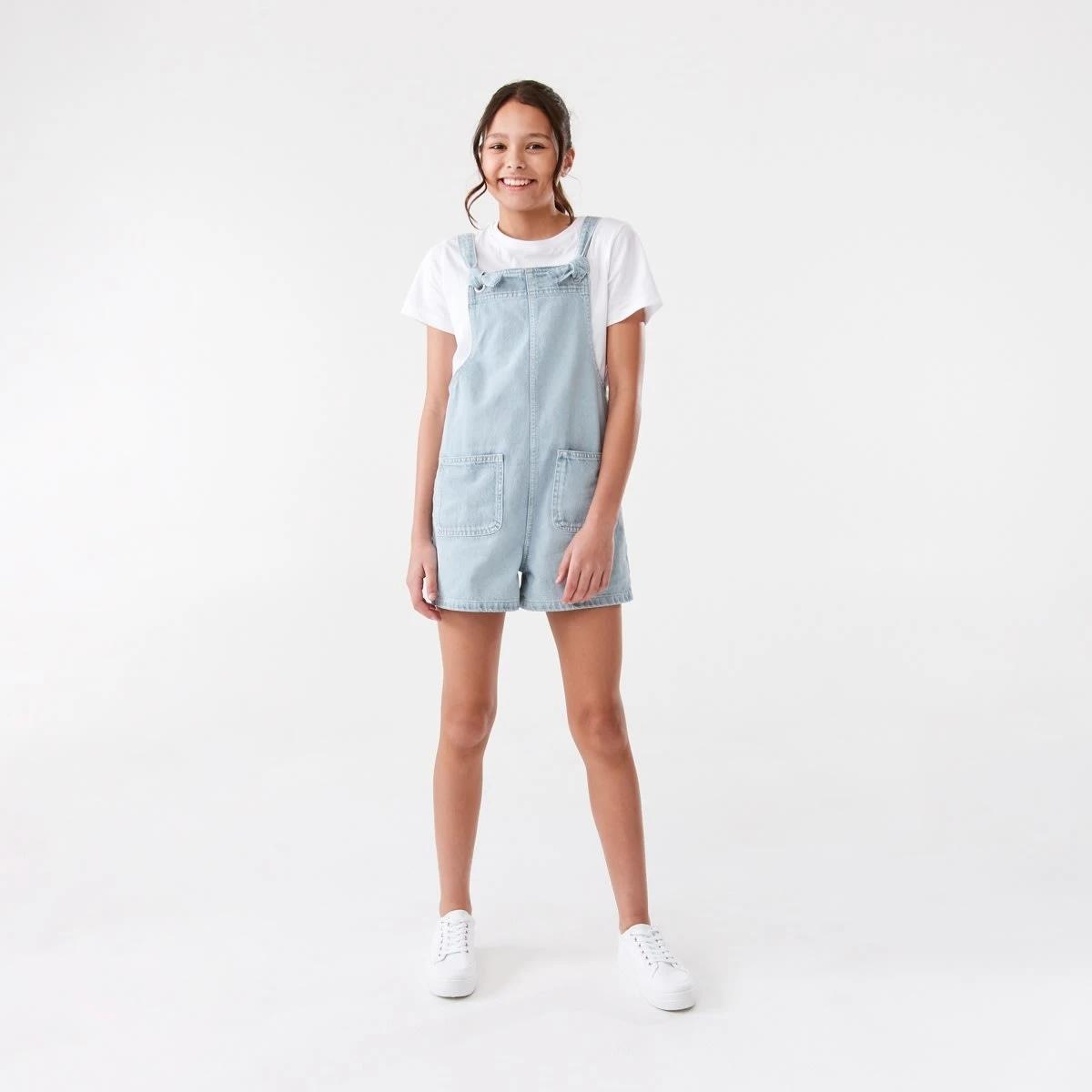 6 Denim Overalls Lit Denim, 6 of 9