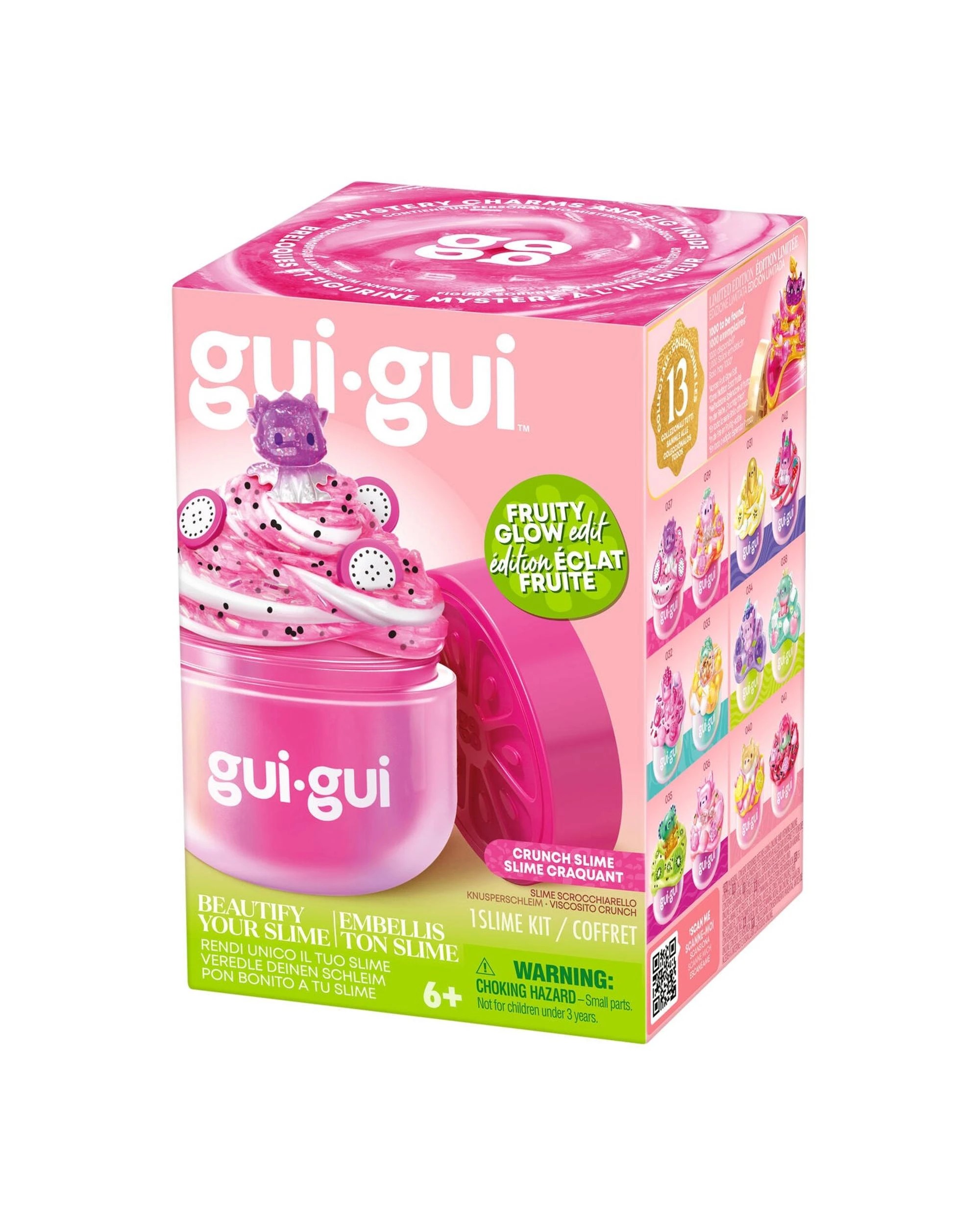 1 Gui Gui Slime Series 2 Fruity Glow Single Pack Assorted, 1 of 9