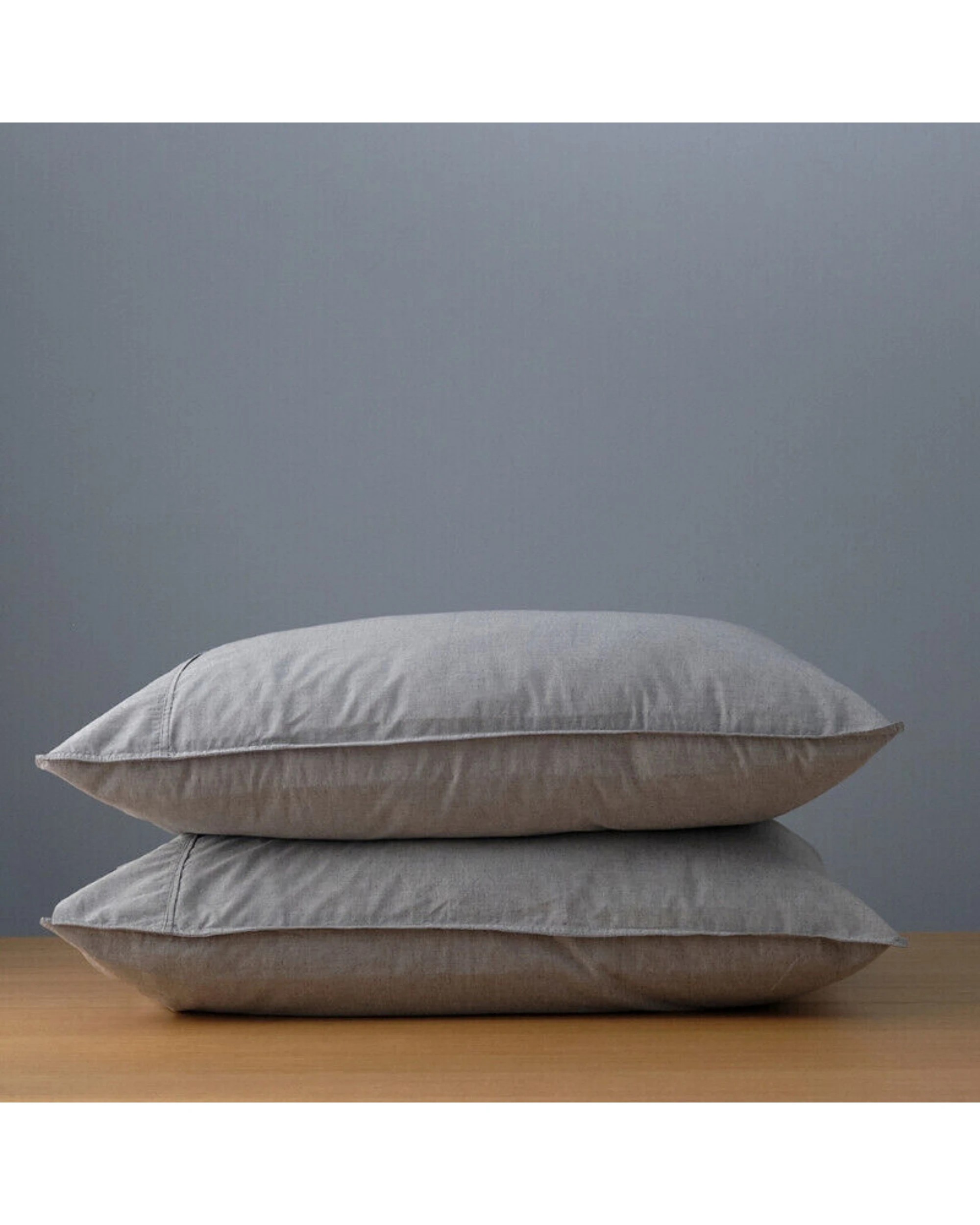 4 Canningvale Vintage Softwash Cotton Fitted Sheet Set Home Bedding - Queen Bed - Grey, 4 of 4