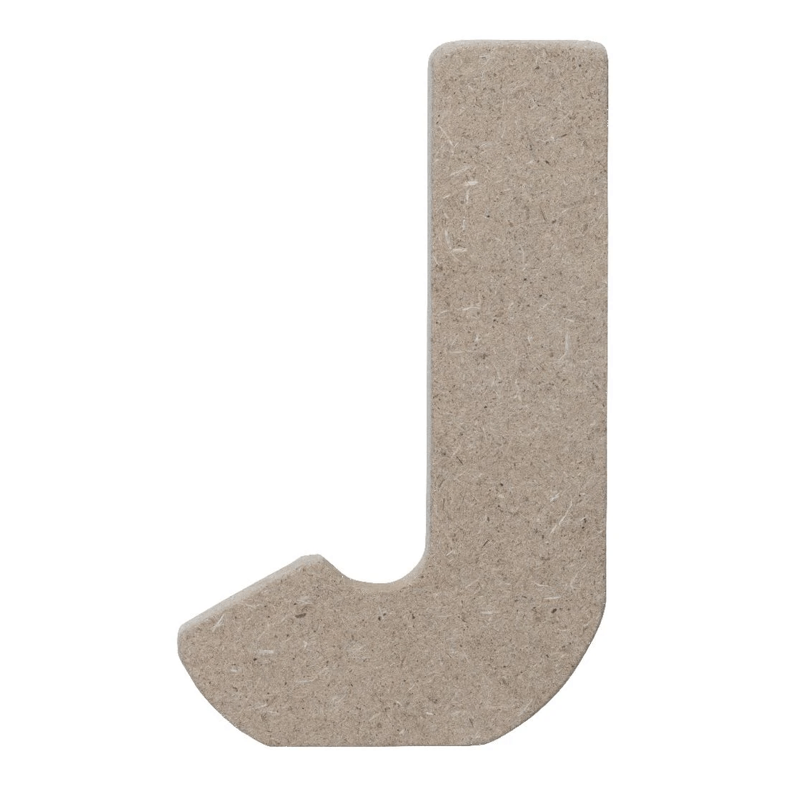 2 Born Wooden Alphabet Letter J 10cm, 2 of 3