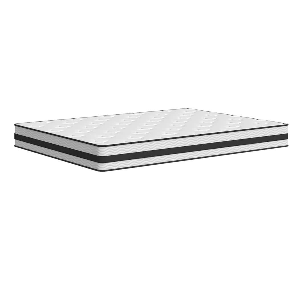 3 Vidaxl Foam Mattress - White - Queen Bed - White, 3 of 9