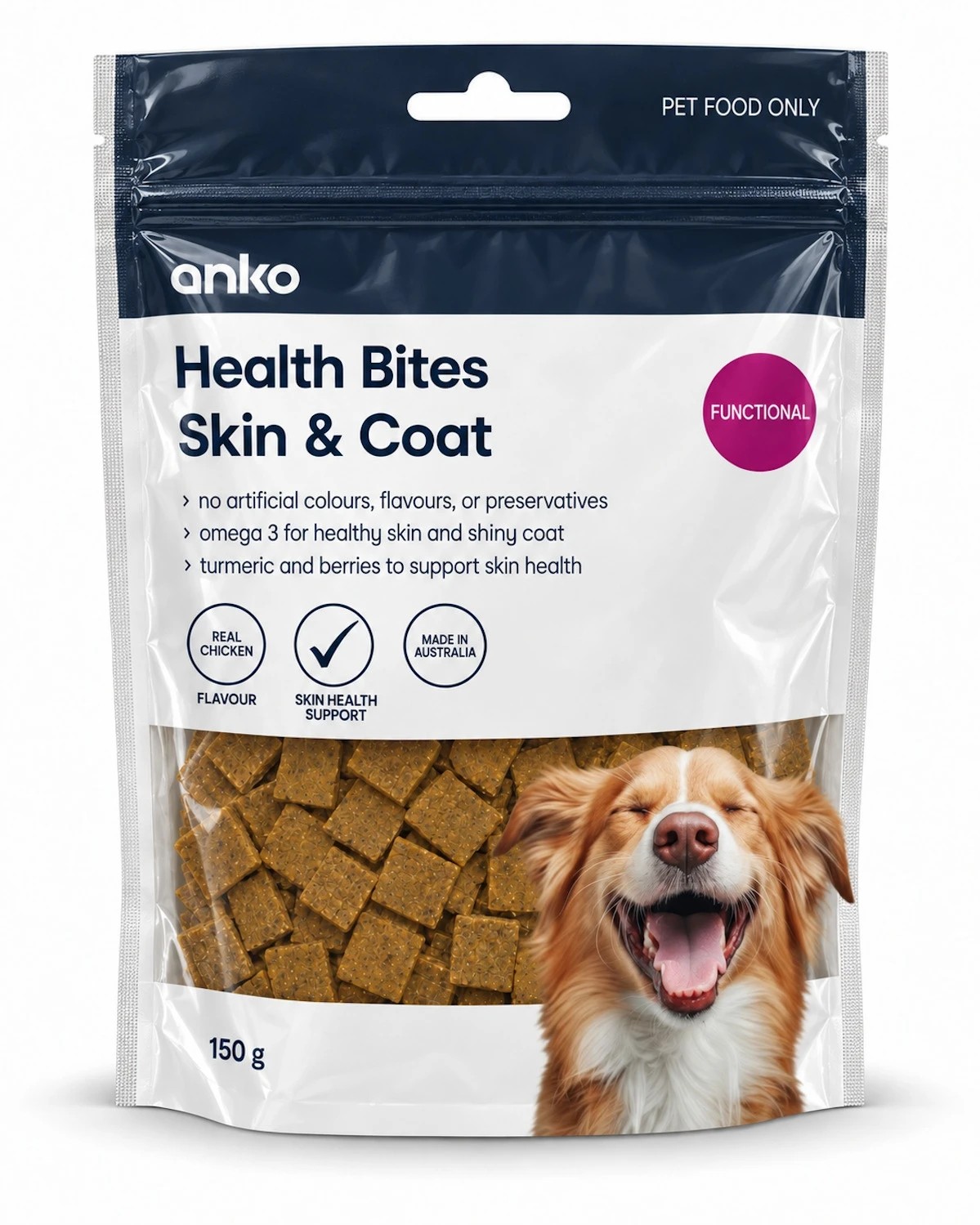 1 Health Bites Skin & Coat, 1 of 2
