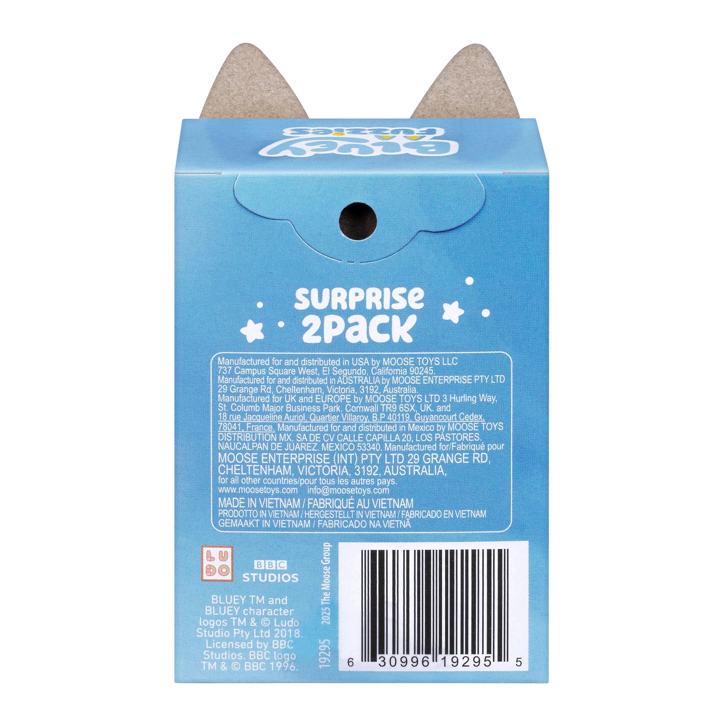 6 2 Pack Bluey Fuzzies S1 Collectible - Assorted - Multi, 6 of 6